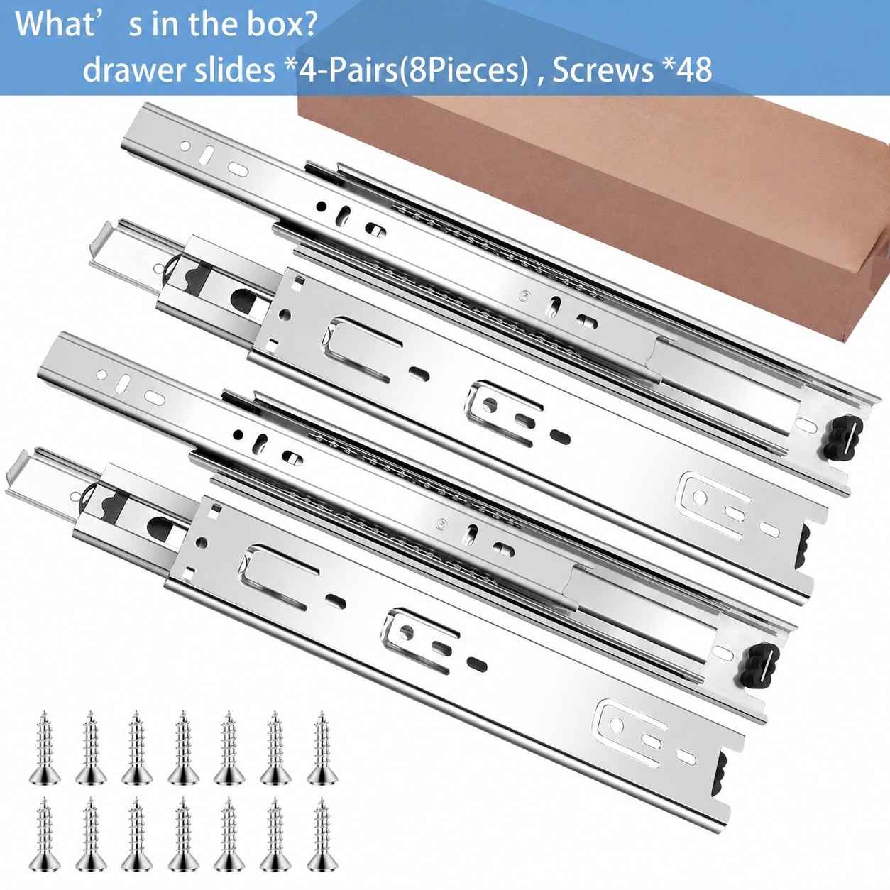 SenQWFa LDC0813Q455 Drawer-Slides - View #7