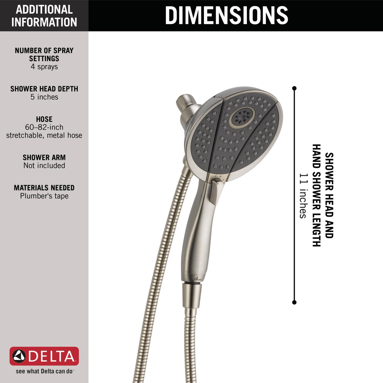 Delta 58467-SS Fixed-Showerhead - View #3