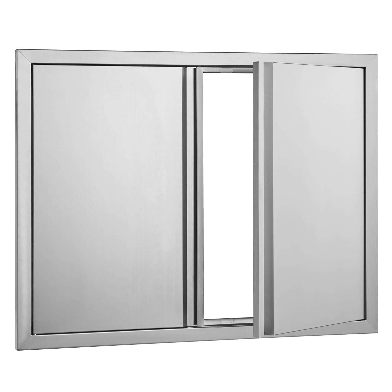 SVOPES BBQ Access Door 24-in W x 2-in H x 31-in D Built-In Grill Cabinet Double doors #SVOPESSMABSCJ08213V0