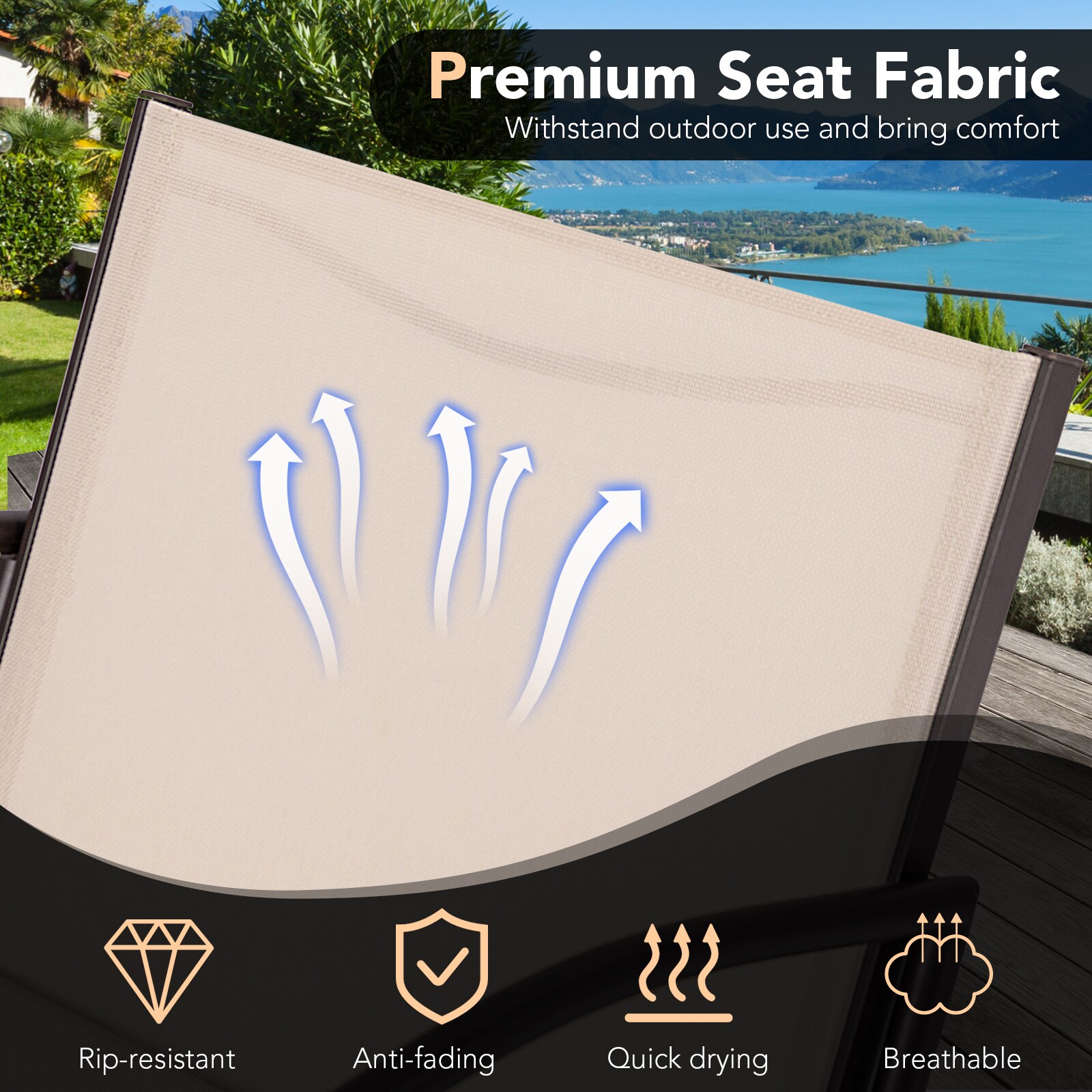 LIVIZA TDS11399CF Patio-Conversation-Sets - View #7