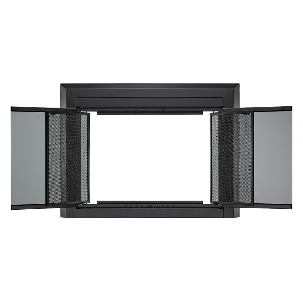 allen + roth FPDM104BLK Glass-Fireplace-Doors - View #6