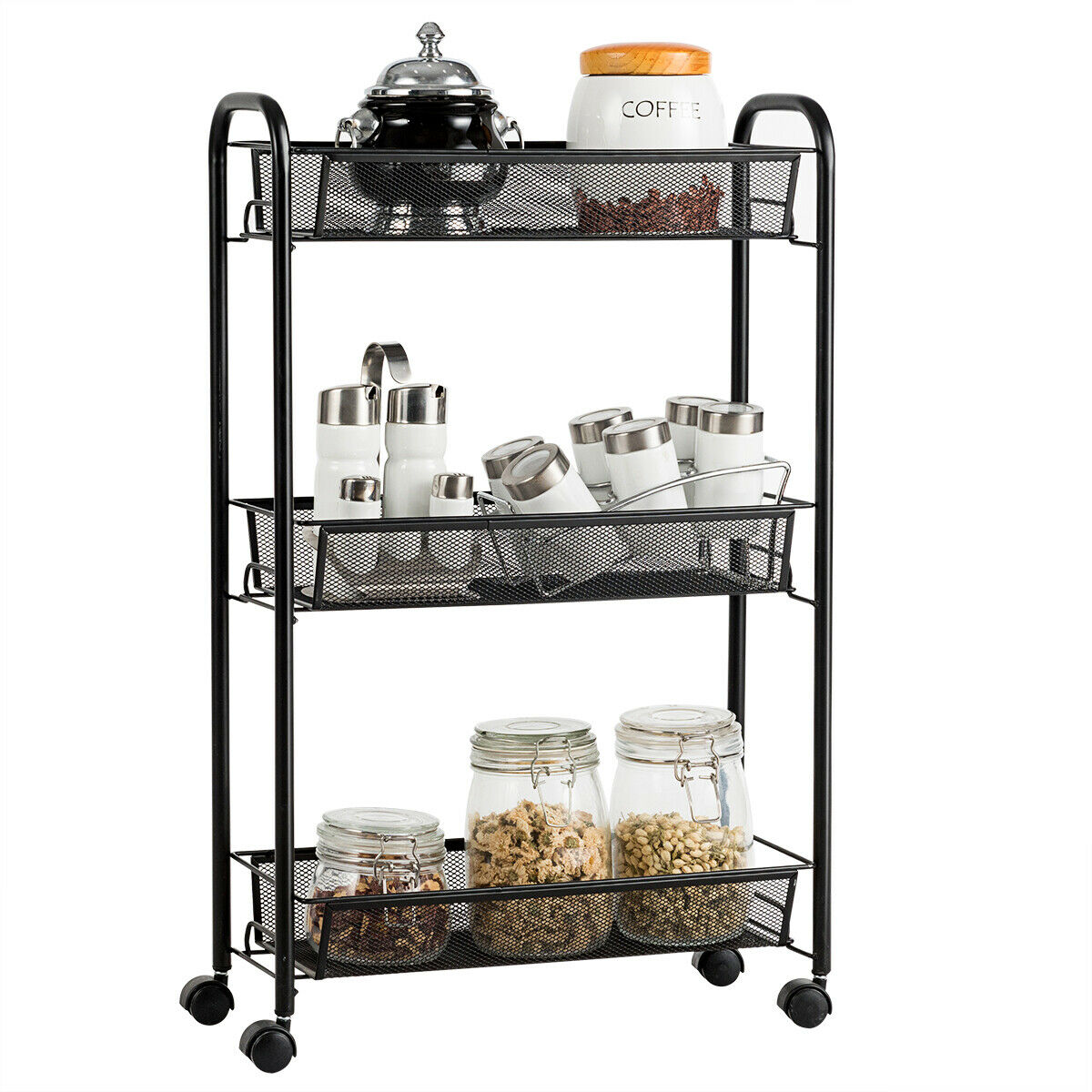 Costway GYM03860 Free-Standing-Shelving - View #10