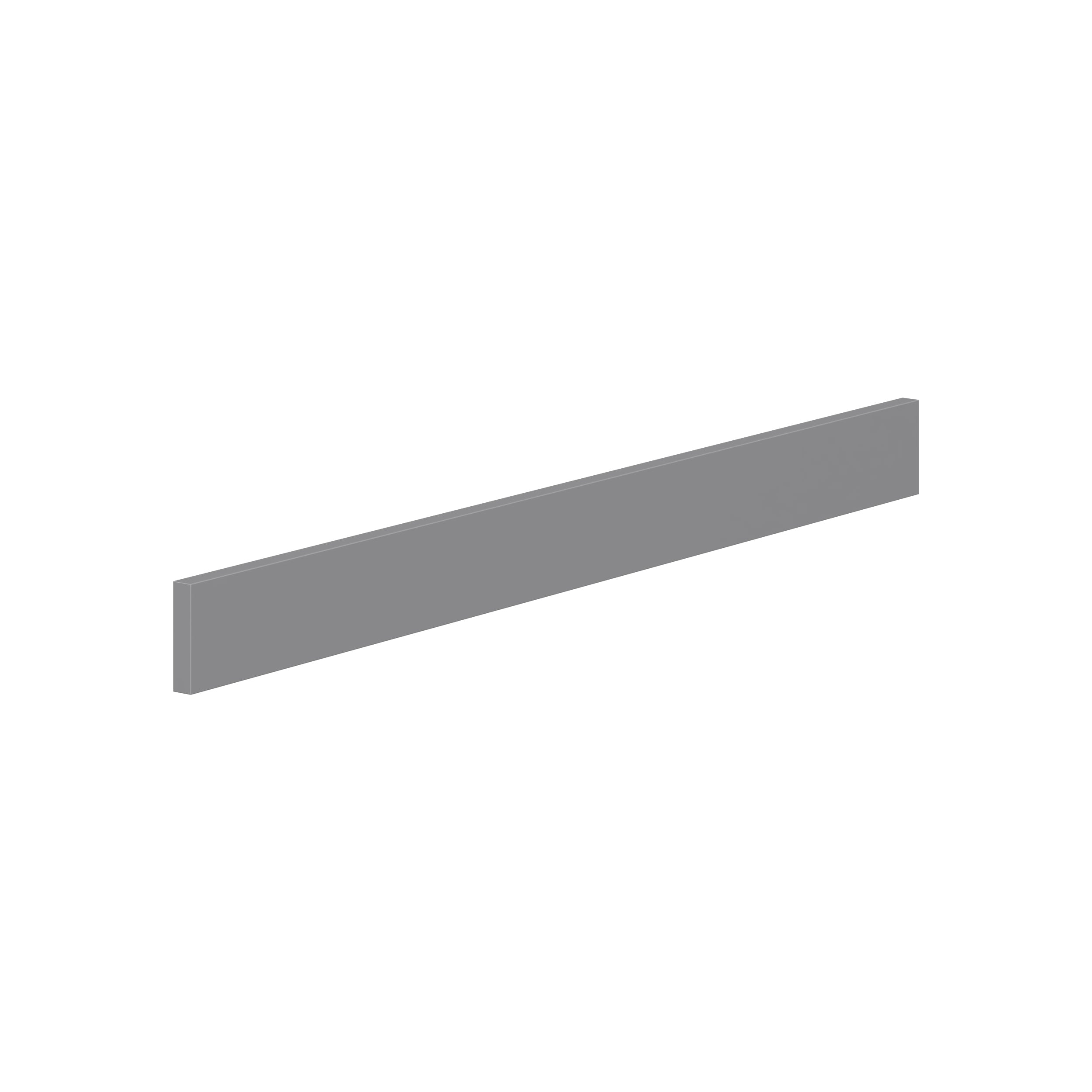 Hugo&Borg DSF335-BM Cabinet Fill Strip 3-in W x 35-in H x 0.75-in D Slate Gray Painted