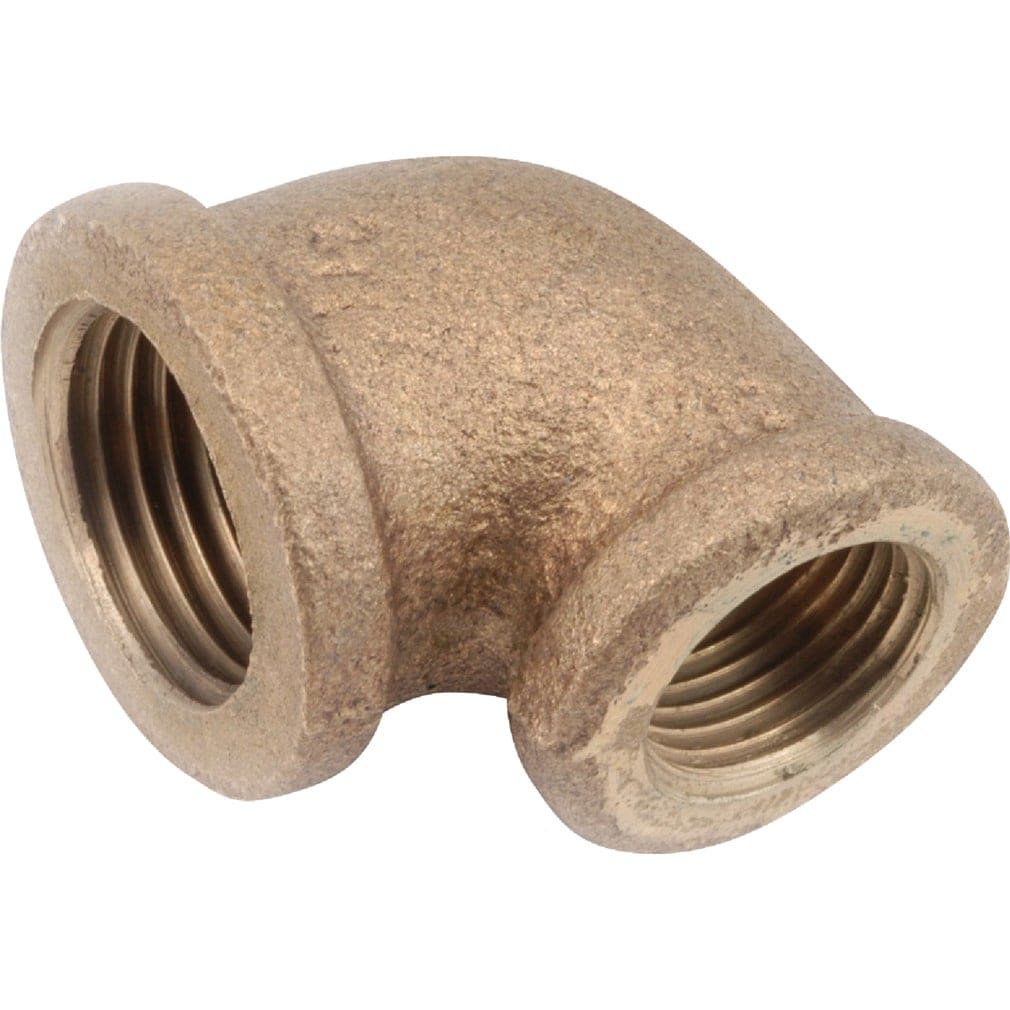 Anderson Metals  738105-1208 3/4 x 1/2 Brass Threaded Elbow