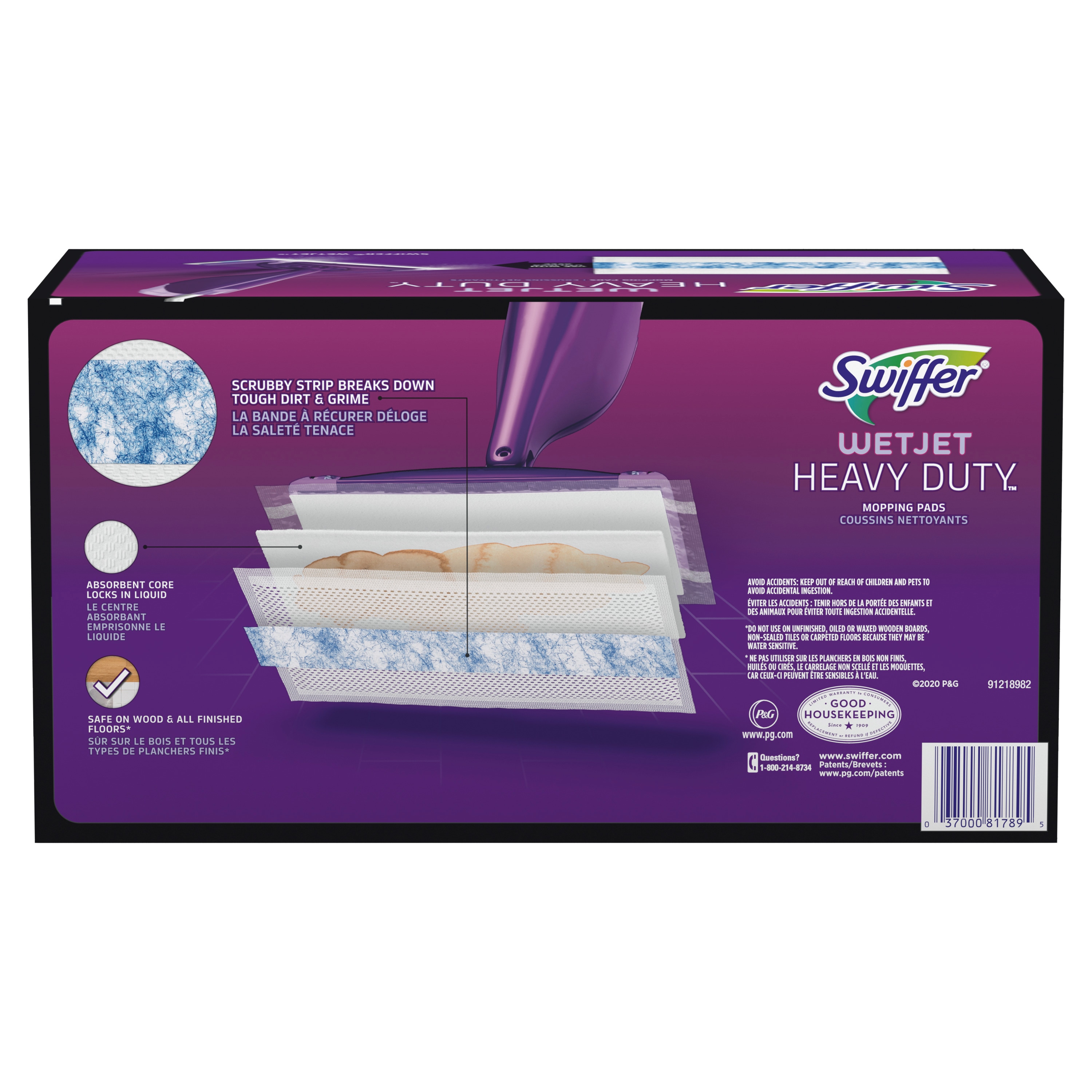Swiffer WetJet Microfiber Refill (24-Pack) in the Mop Refills & Replacement  Heads department at