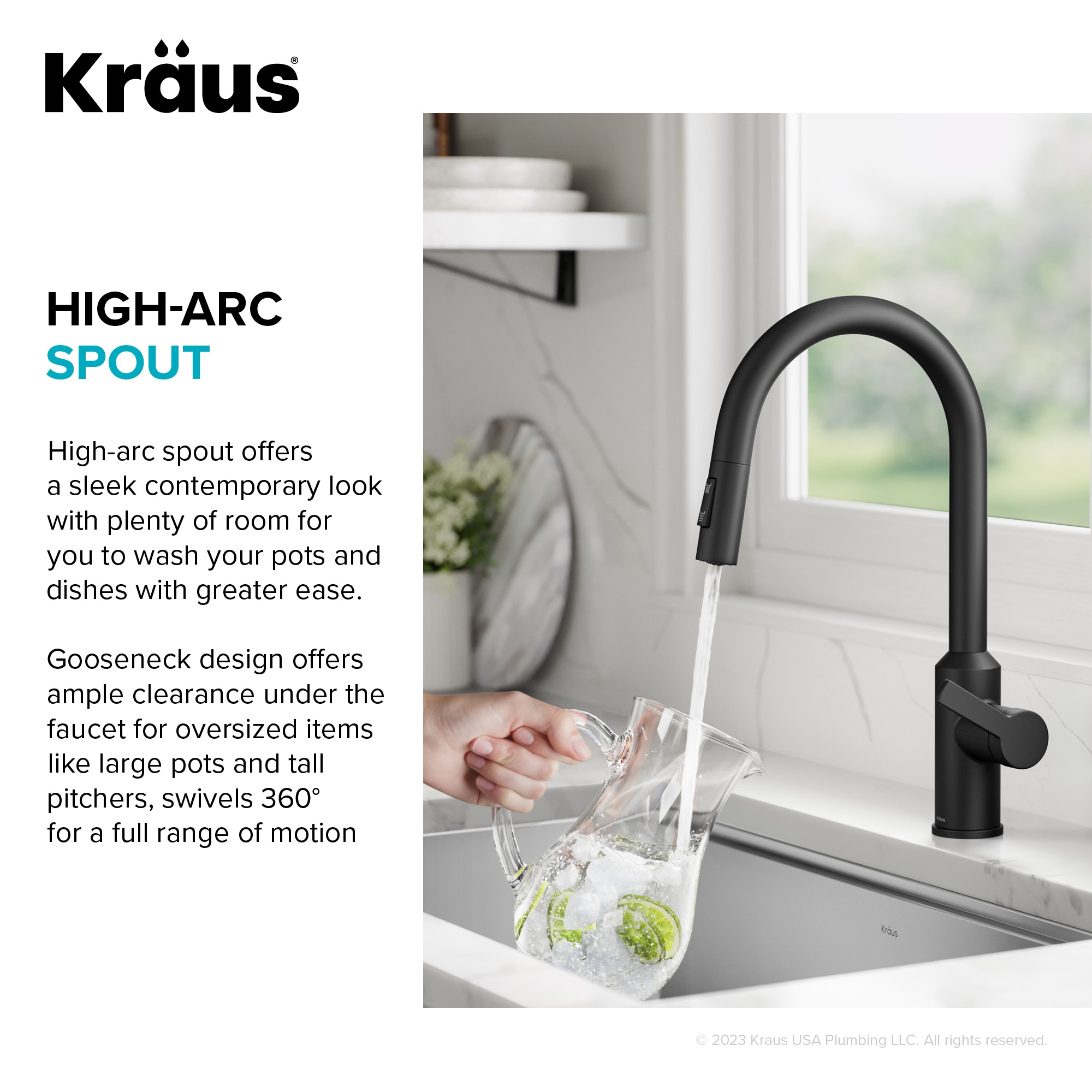 Kraus KSF-2830MB Kitchen-Faucets - View #11
