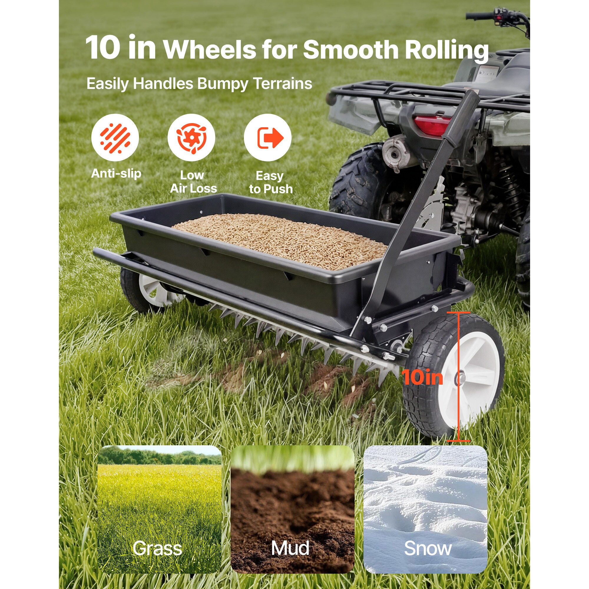 VEVOR SCQYSSBJ100L17416V0 Push-Spreaders - View #3