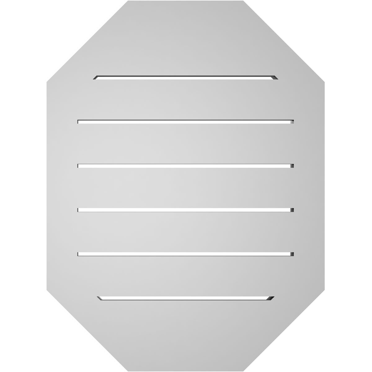 Ekena Millwork GVPOV18X2402SF Gable-Vents - View #4