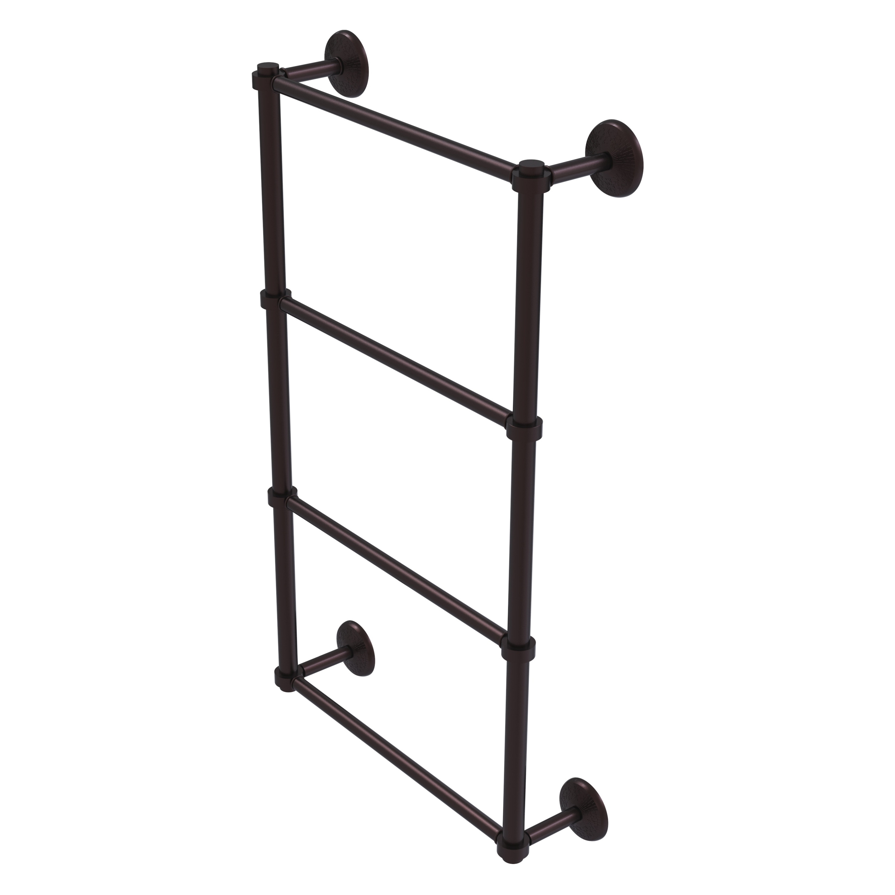 Allied Brass MC-28-36-ABZ Monte Carlo 36-in double Antique Bronze Wall mount 4-tier Towel Bar