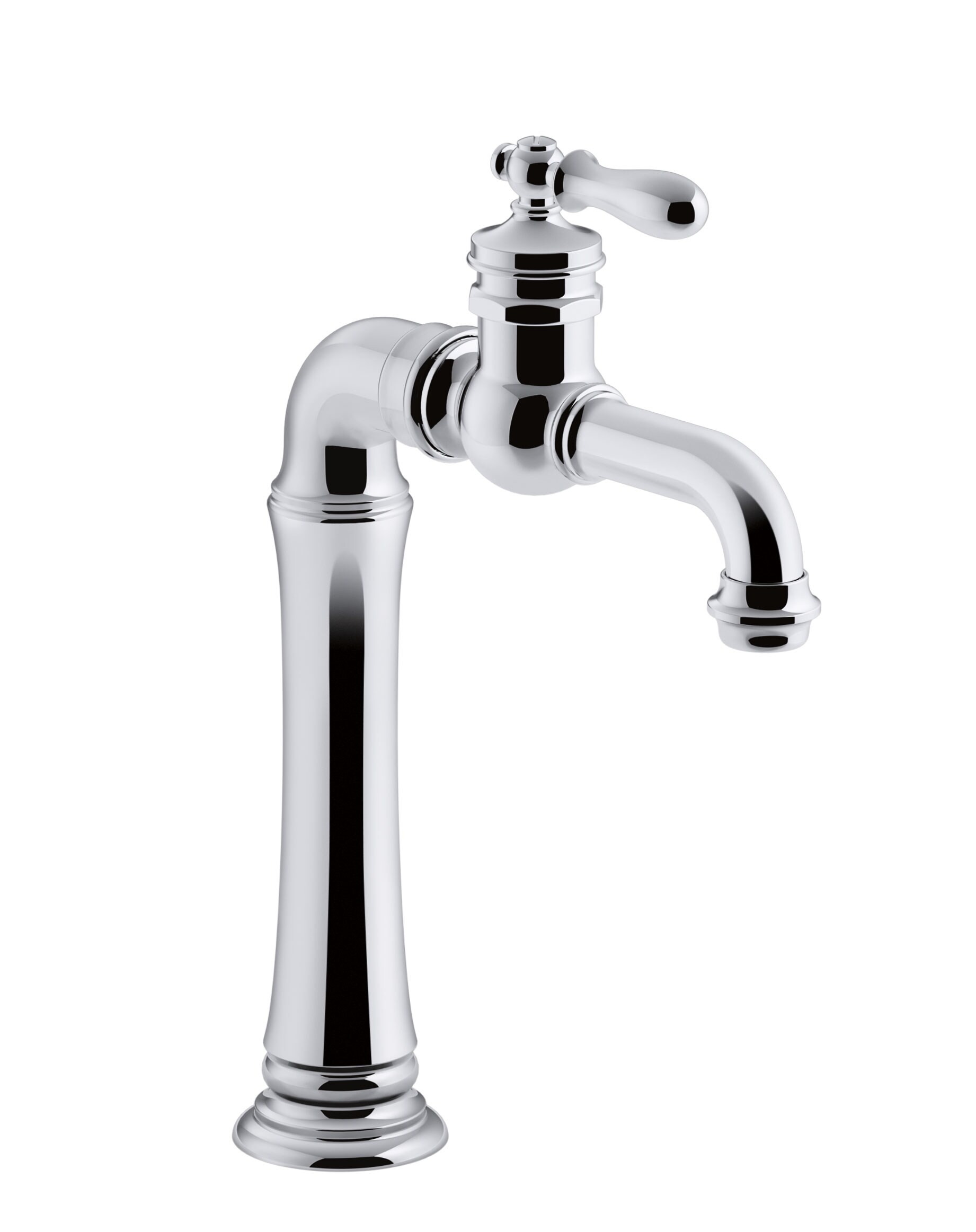 KOHLER 99268-CP Artifacts Polished Chrome Single Handle Deck-mount Kitchen Faucet
