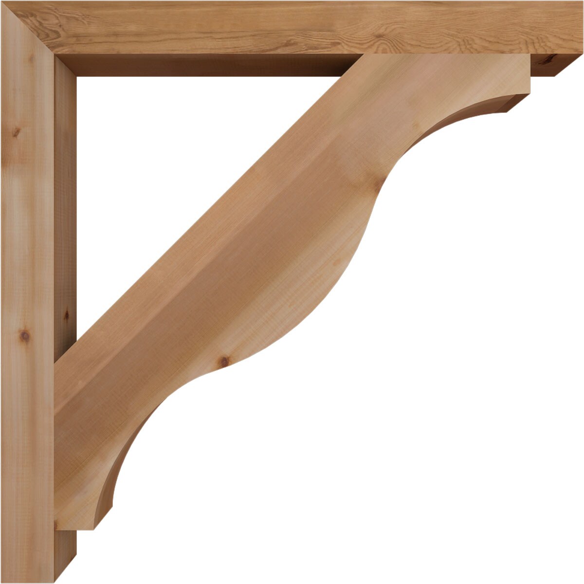 Ekena Millwork BKT04X44X44FST05SWR Exterior-Brackets-Braces - View #3
