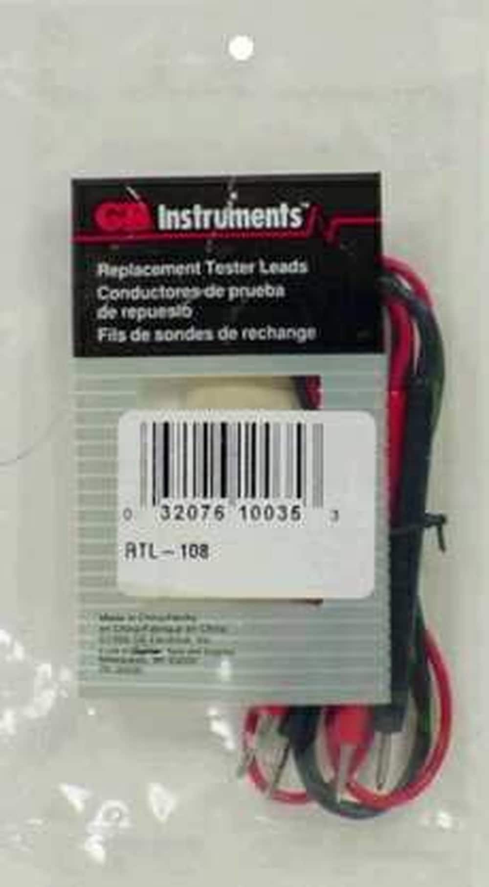 GB Electrical Pair Replacement Test Leads 674QTY-2 #RTL-108-9887