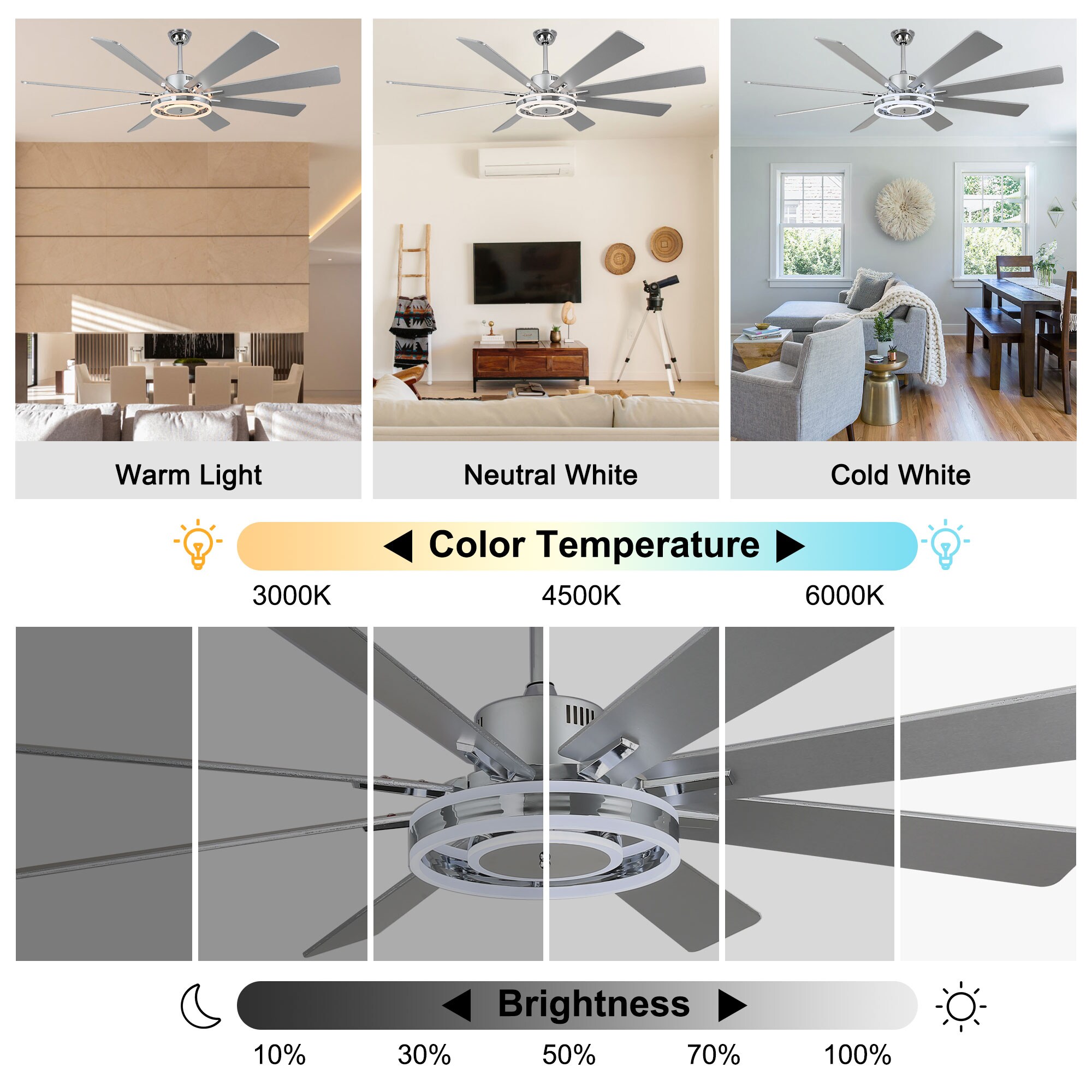 Bella Depot DCFSD7202-C Ceiling-Fans - View #7