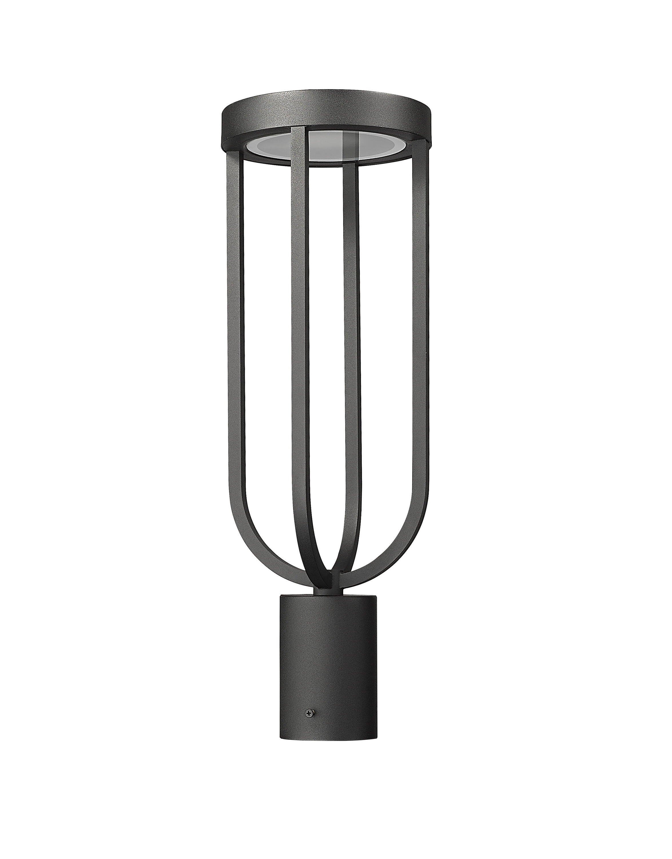 Z-Lite 5005PHM-BK-LED Complete-Post-Lights - View #5