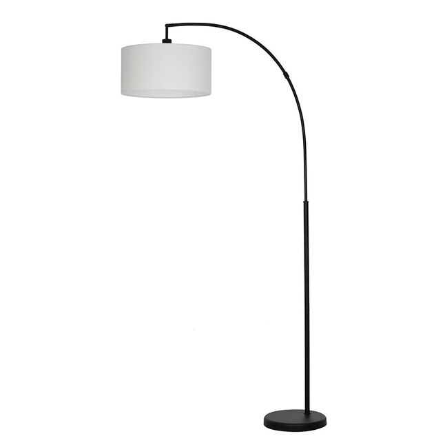 Allen + roth 77.25-in Painted Bronze Arc Floor Lamp in the Floor Lamps  department at Lowes.com