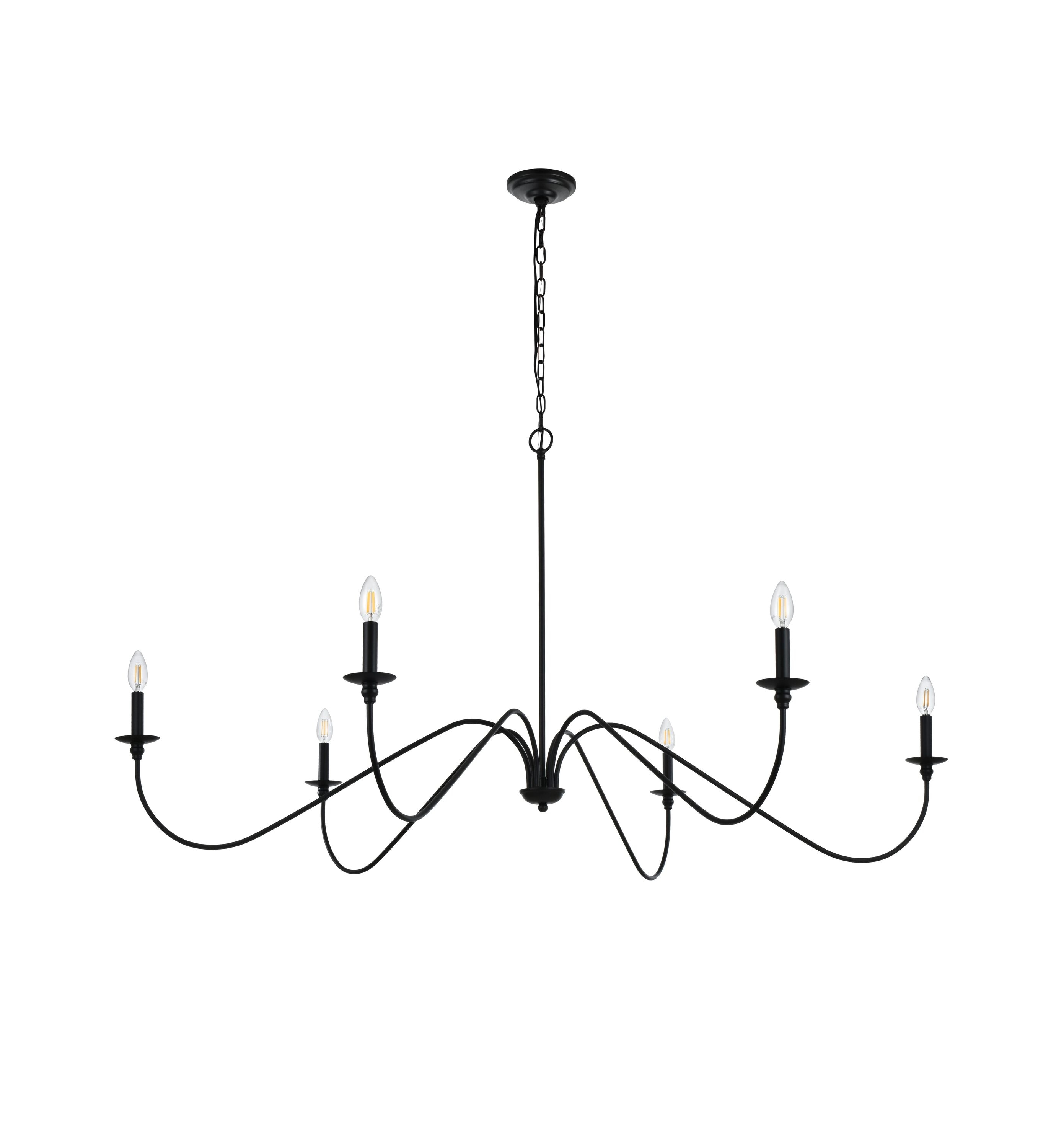 Elegant Decor HFDL15168D60MB b090015 - View #7