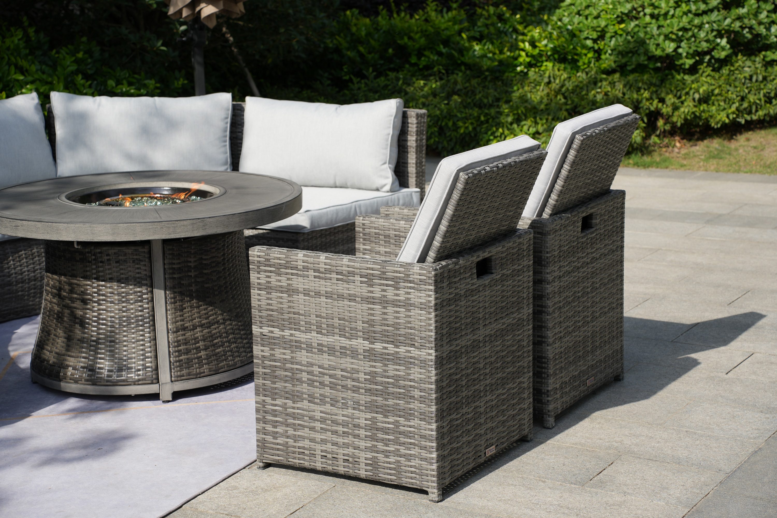 Moda Furnishings G3R-1205B-3234-GR Patio-Conversation-Sets - View #4
