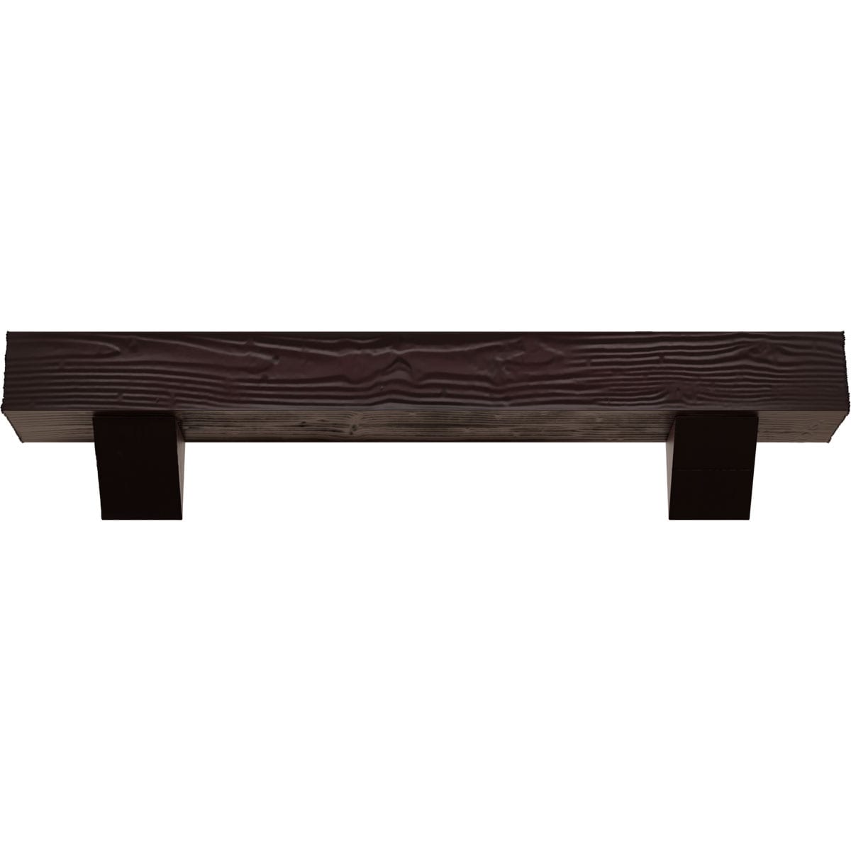 Ekena Millwork MANUSD04X04X60BKZY Mantel-Shelves - View #2