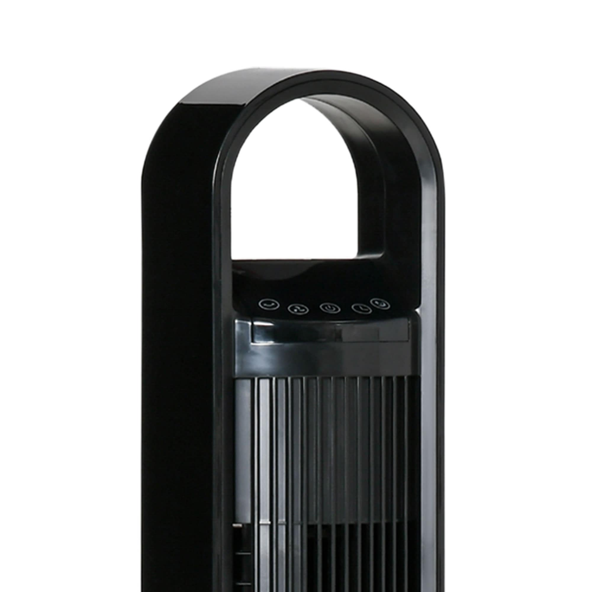 Siavonce 39-in 110-Volt 3-Speed High Velocity Indoor Black Oscillating Tower Fan with Remote FZ41046 Sansujyuku sansujyuku.com