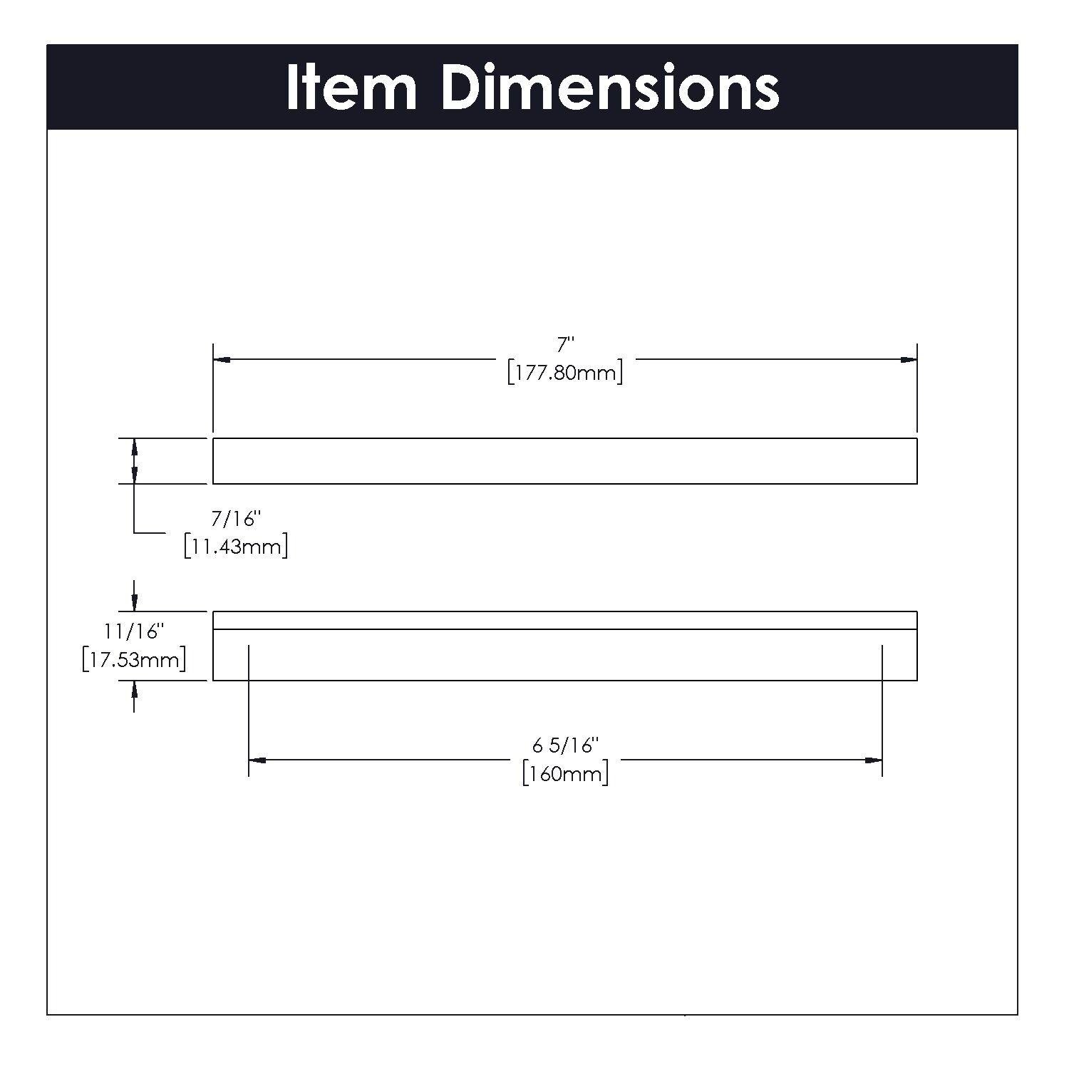 Hickory Hardware HH075281-FO Cabinet-Pulls - View #6