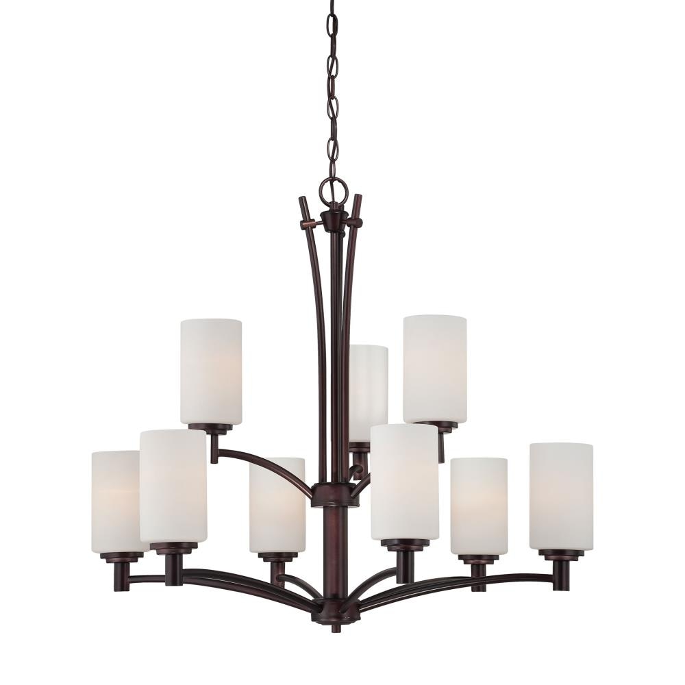 Thomas Lighting Pittman 9-Light Sienna Bronze Transitional Dry Rated ...