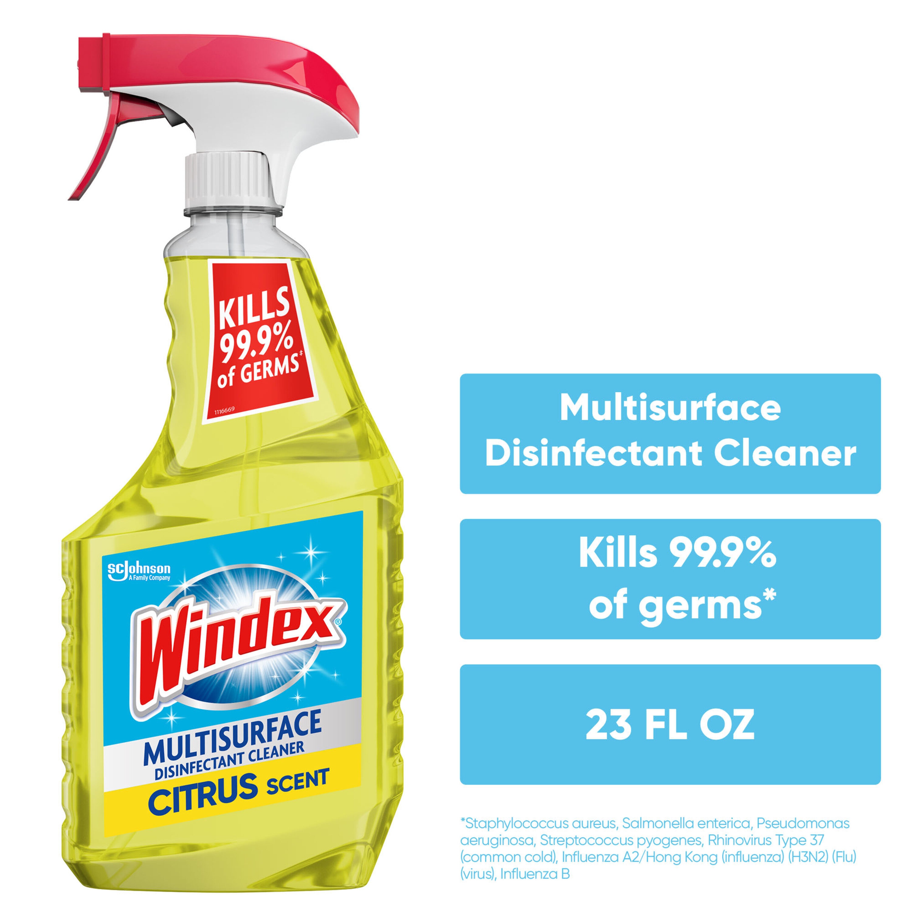 Windex Cleaner, Vinegar - 23 fl oz