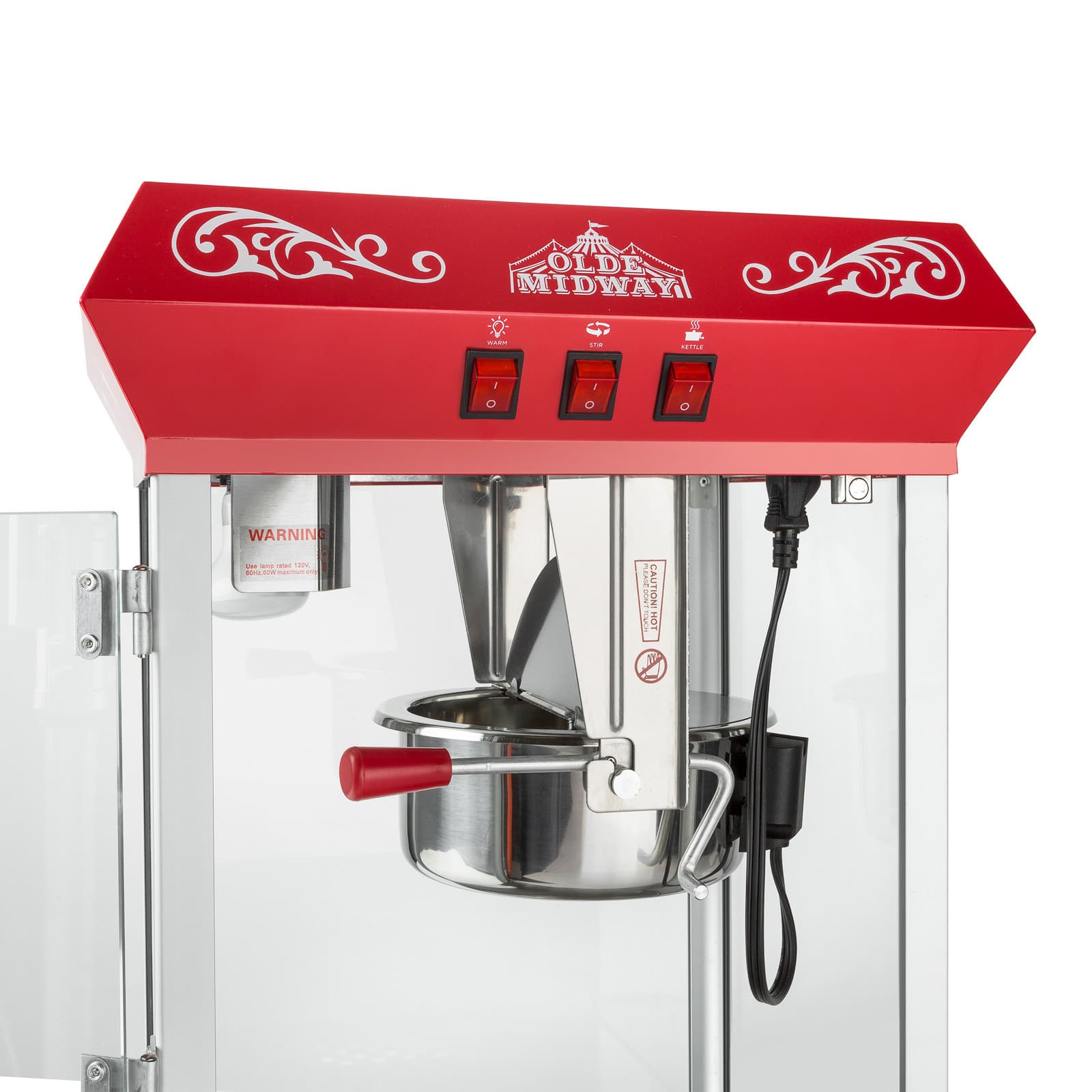 Olde Midway CON-POP-1000-RED Popcorn-Makers - View #5