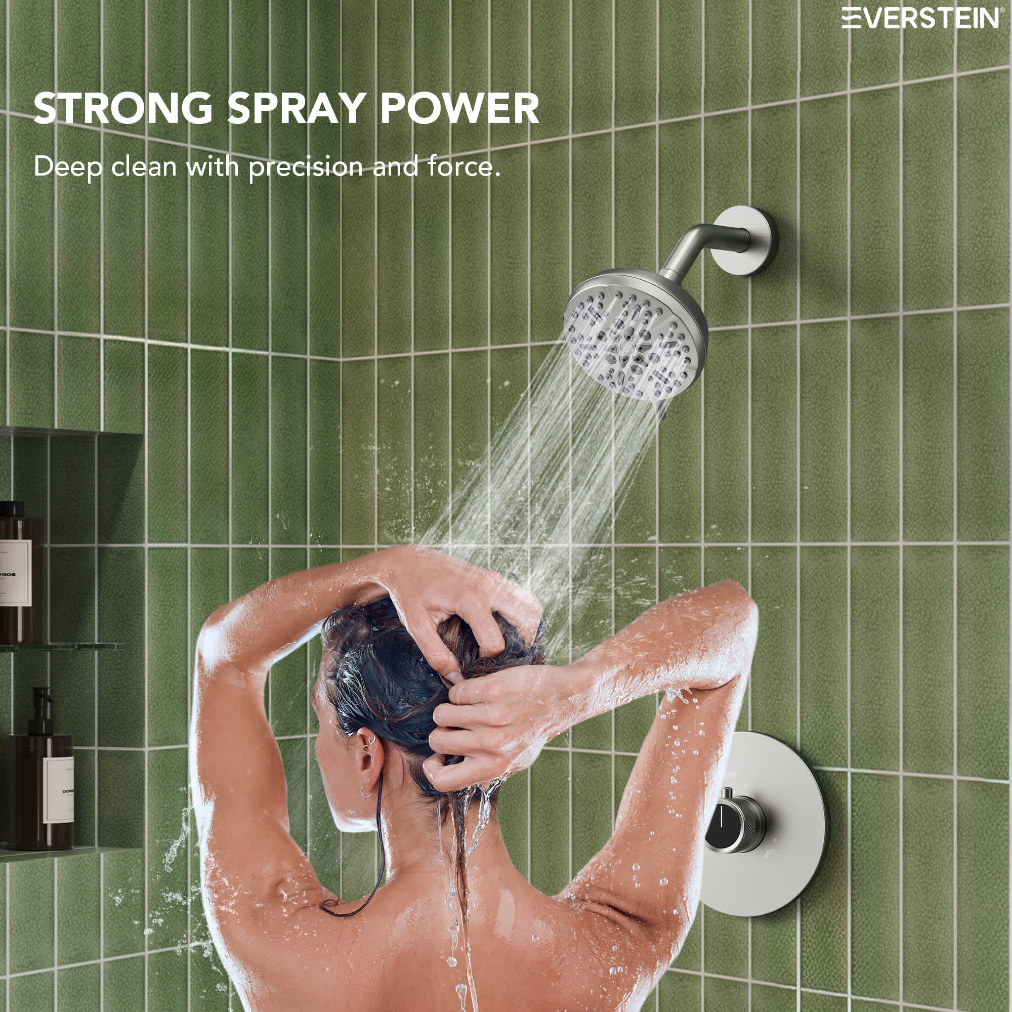 EVERSTEIN SFS-1102-NK Showerhead-Bar-Panels - View #6