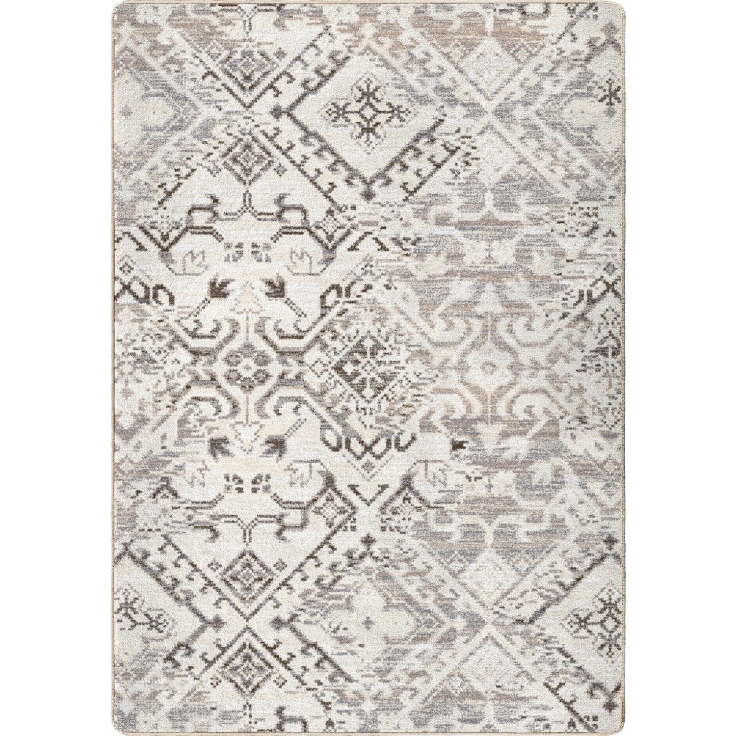 American Dakota 3 X 4 (ft) Neutral Blend Indoor Distressed/Overdyed ...