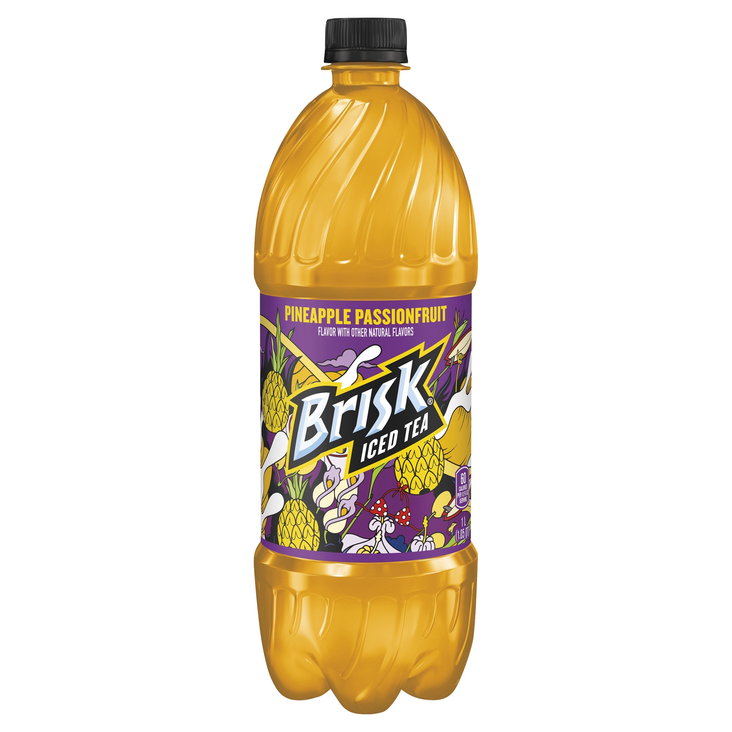 Brisk 00012000141652 33.8 Fluid ounce(s) Pineapple Passion Fruit Tea Soft drink