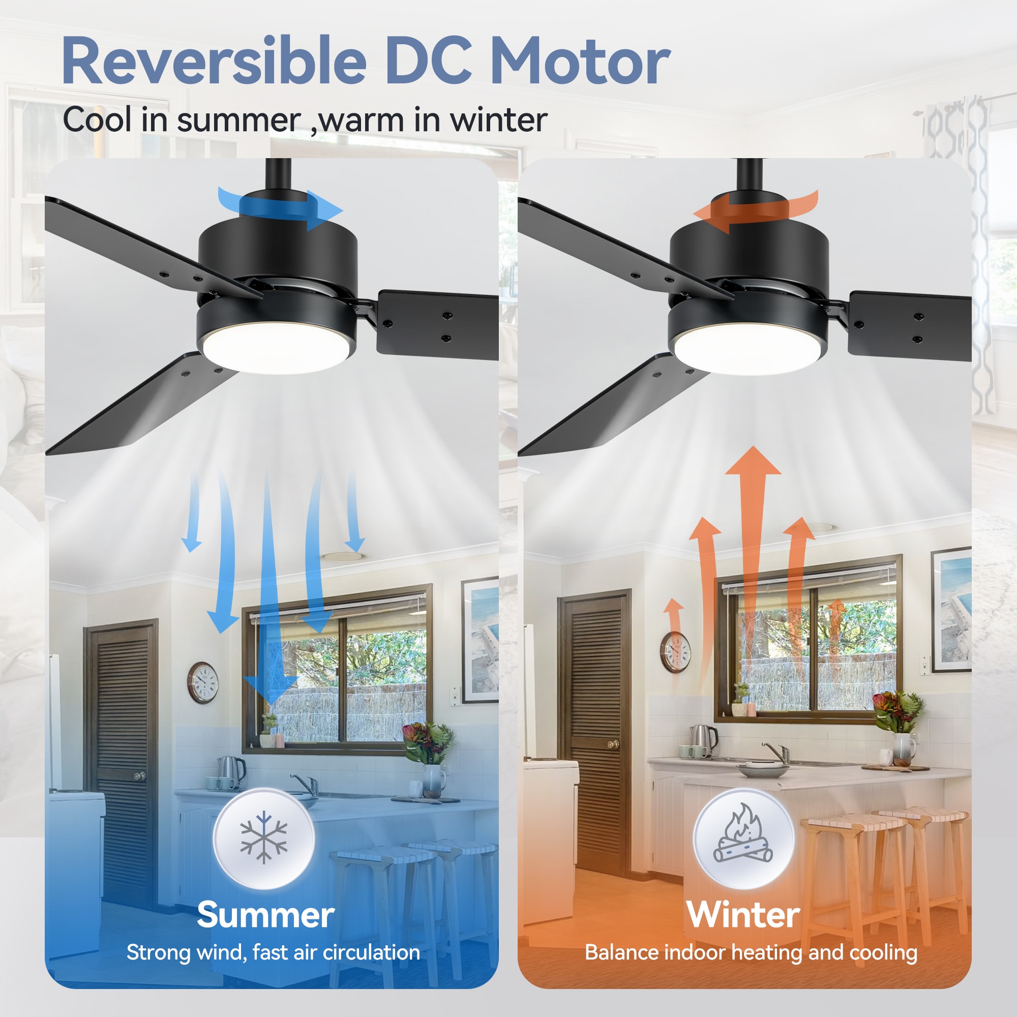 Breezary 30041-BK Ceiling-Fans - View #5