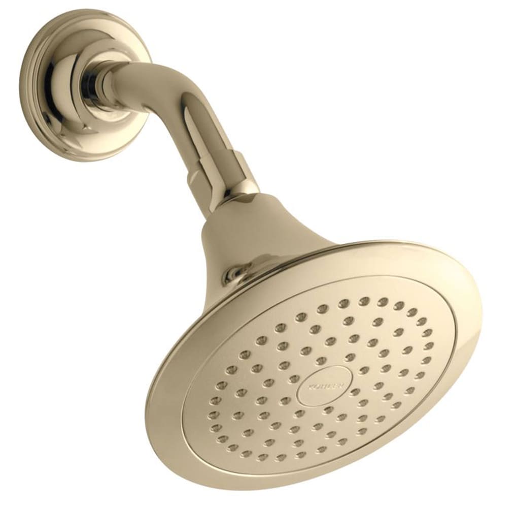 KOHLER Vibrant French Gold Stainless Steel 1-Shelf Hanging Shower