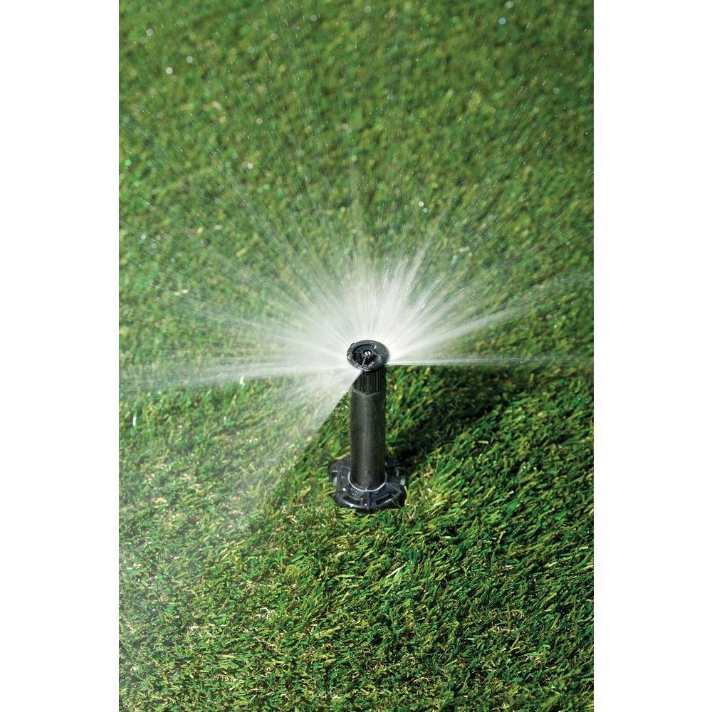 Rain Bird 6-ft -15-ft Adjustable Spray 4-in Pop-up Spray Head Sprinkler ...