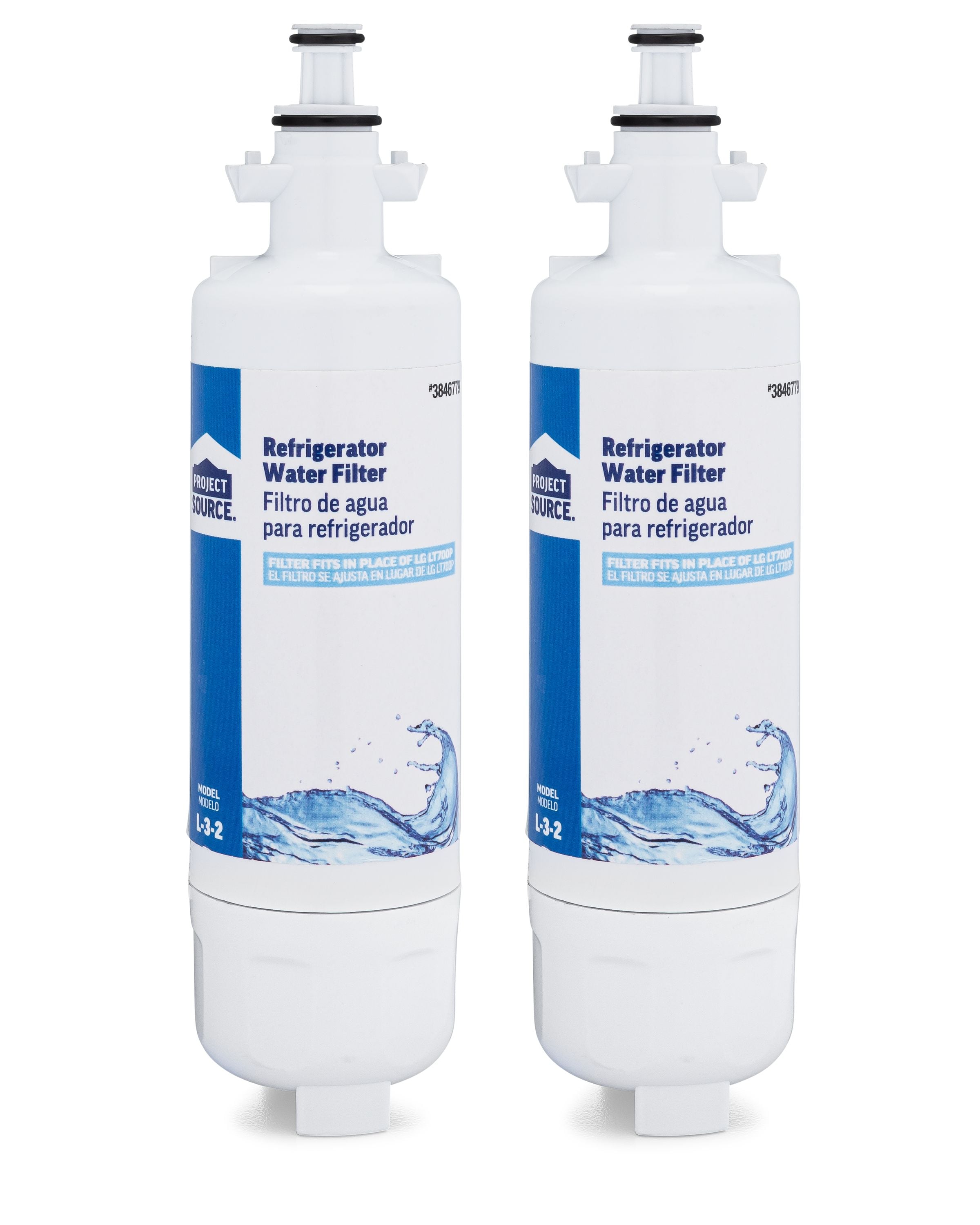 fits Whirlpool Filter 5 2 Pack CULLIGAN Refrigerator Replacement Filter CW-W2 