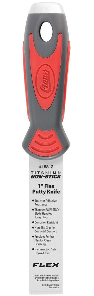 Plastic Putty Knife, Flexible, 2 In. W