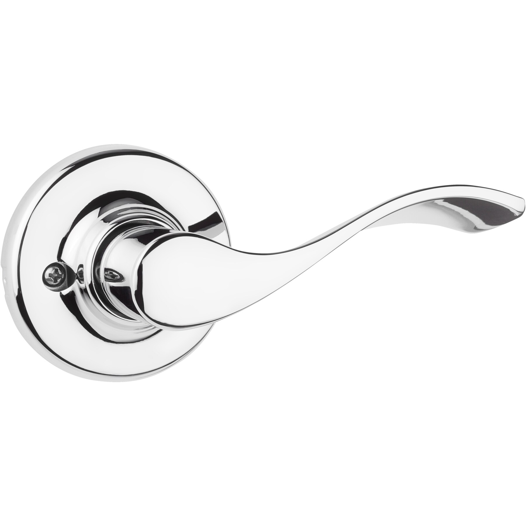 Kwikset 488BL RH 26 Balboa Polished chrome Right-handed Interior/Exterior Dummy Door Handle