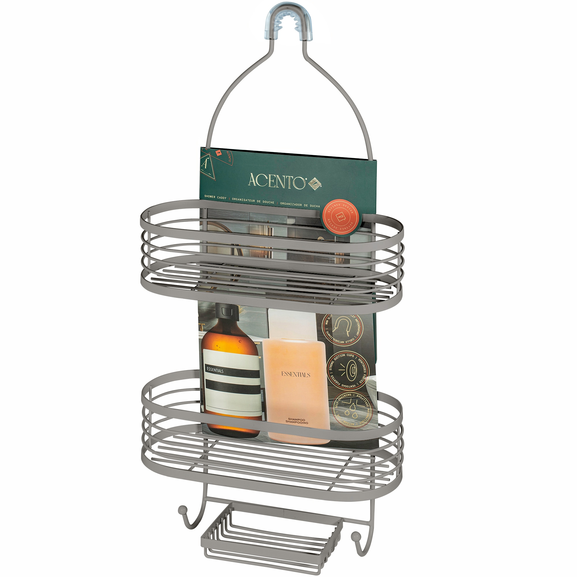 ACENTO SC421MSN Hanging-Shower-Caddies - View #6