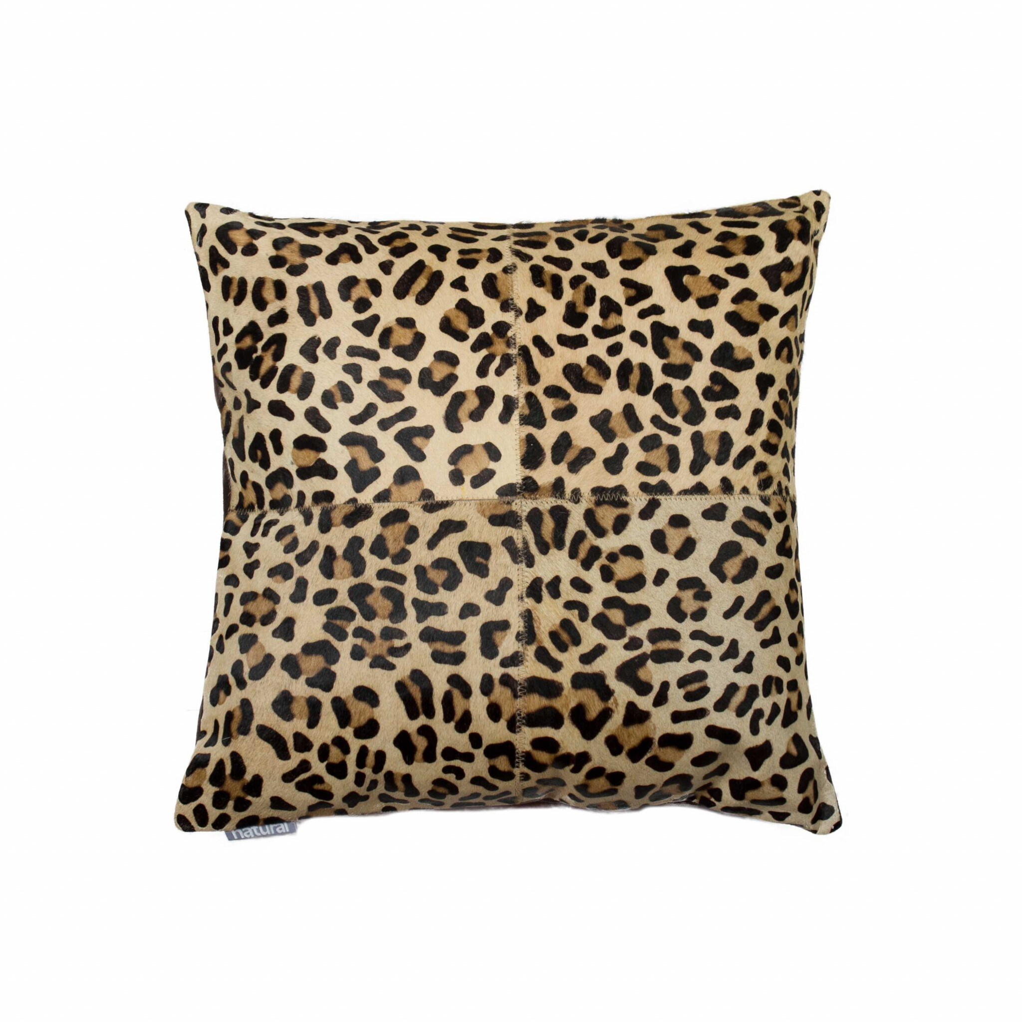 HomeRoots 316830 18-in x 18-in Black and Orange Square Indoor Decorative Pillow