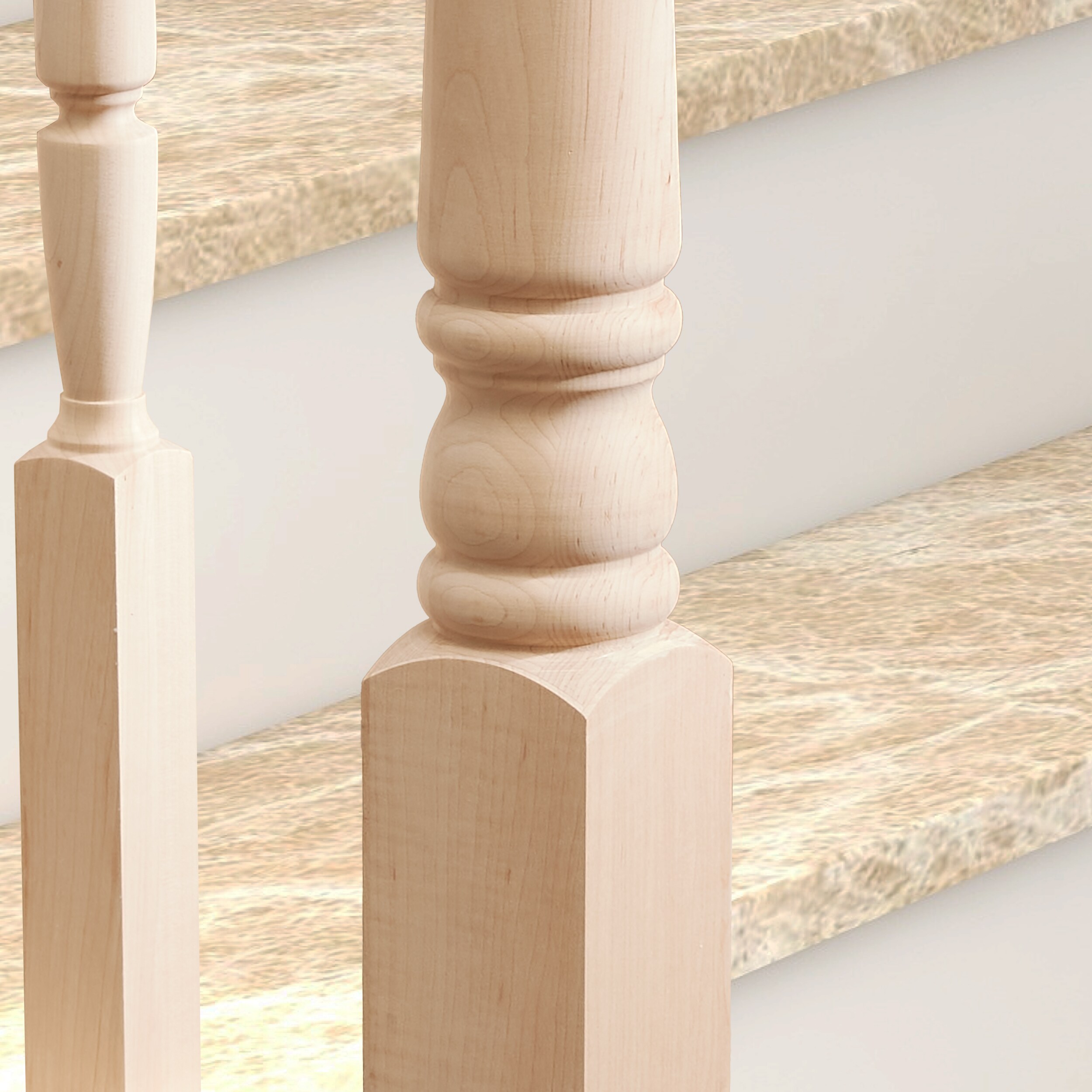 RELIABILT WG4020BT48MAP Interior-Stairpart-Newel-Posts - View #3