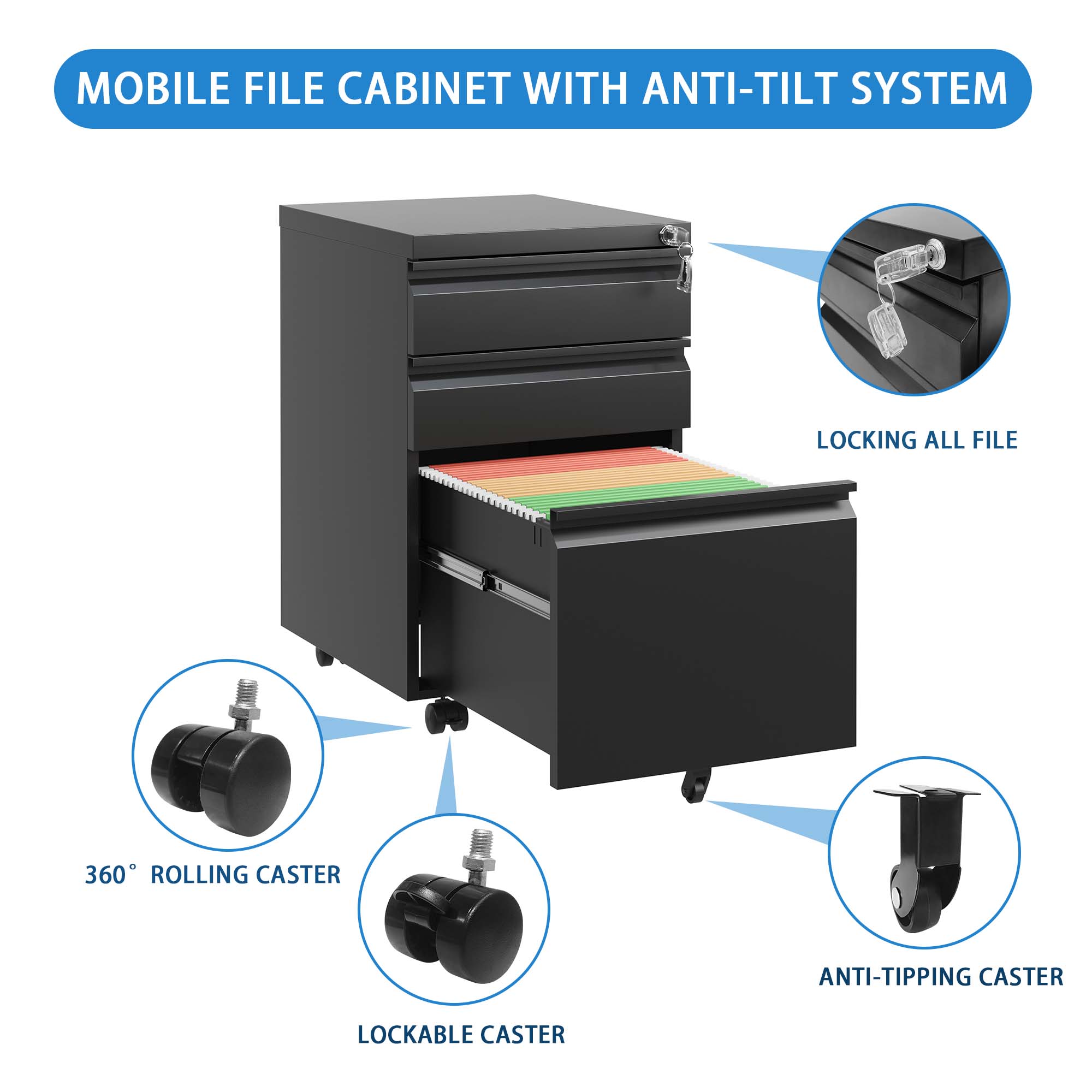 Maocao Hoom JL92762 Filing-Cabinets - View #7