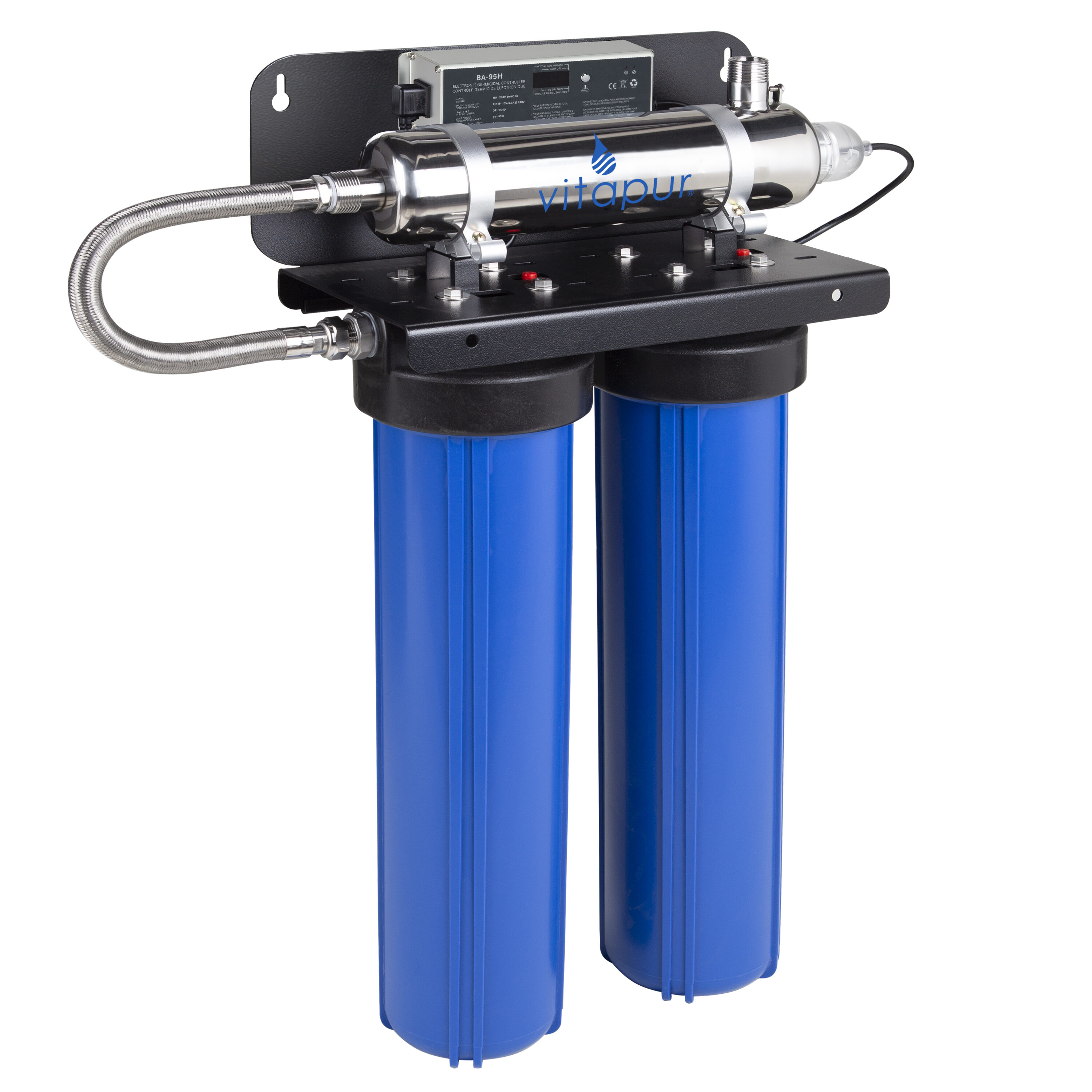 Vitapur Triple-stage 15-GPM Ultraviolet Uv Soft Water Whole House Water ...