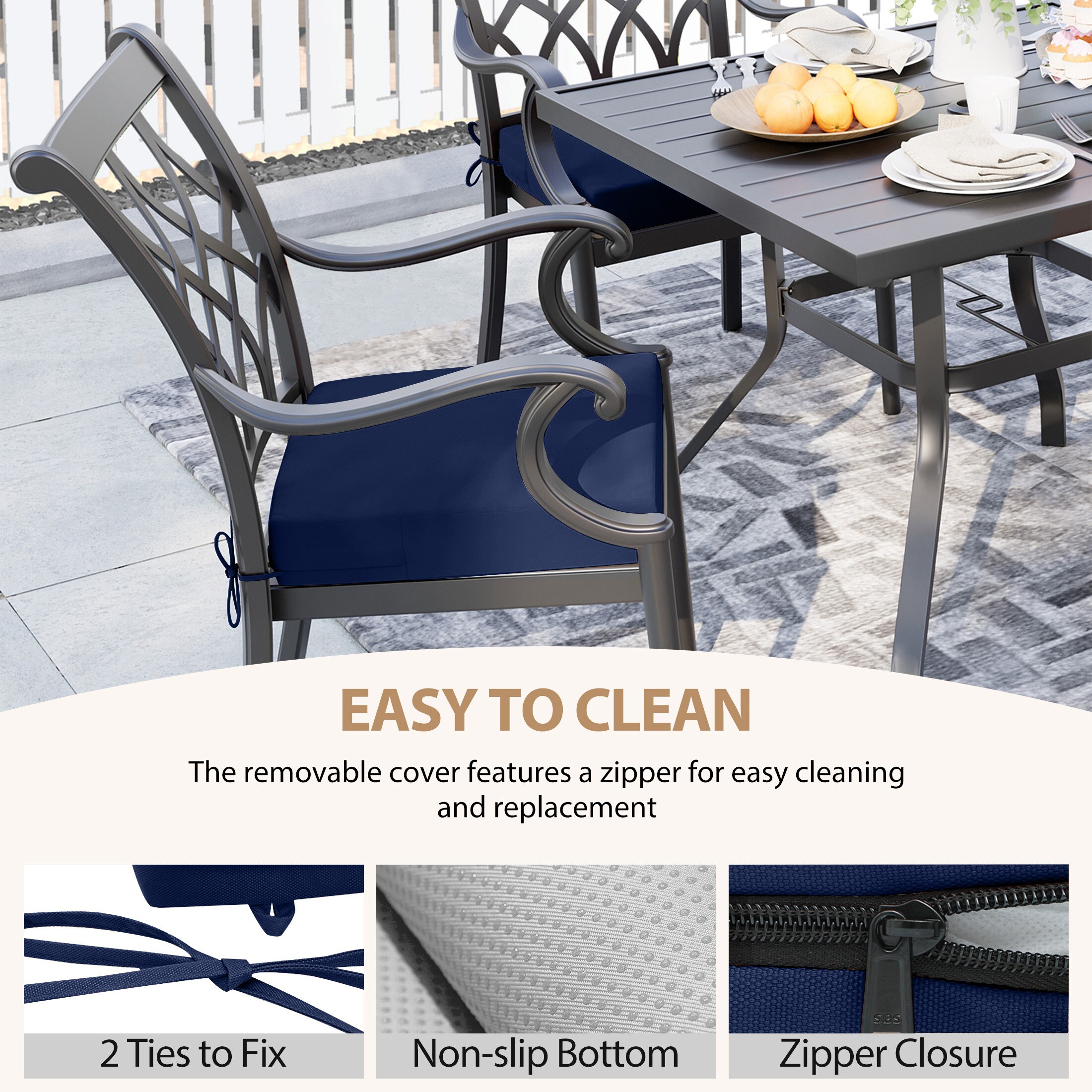 AAAAAcessories LSPC-YD1716F-LAN2 Patio-Furniture-Cushions - View #3