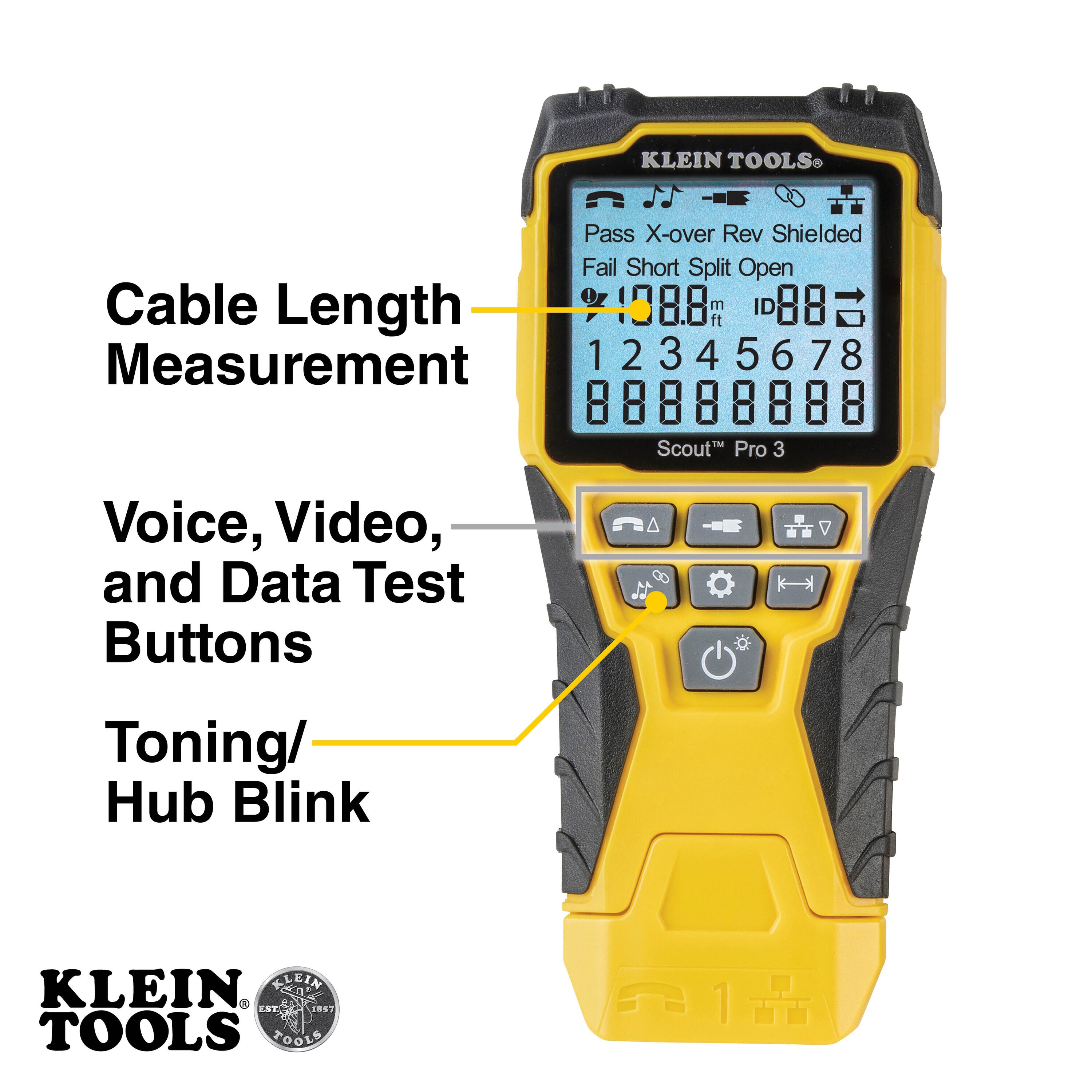 Klein Tools VDV001819 Specialty-Meters - View #2