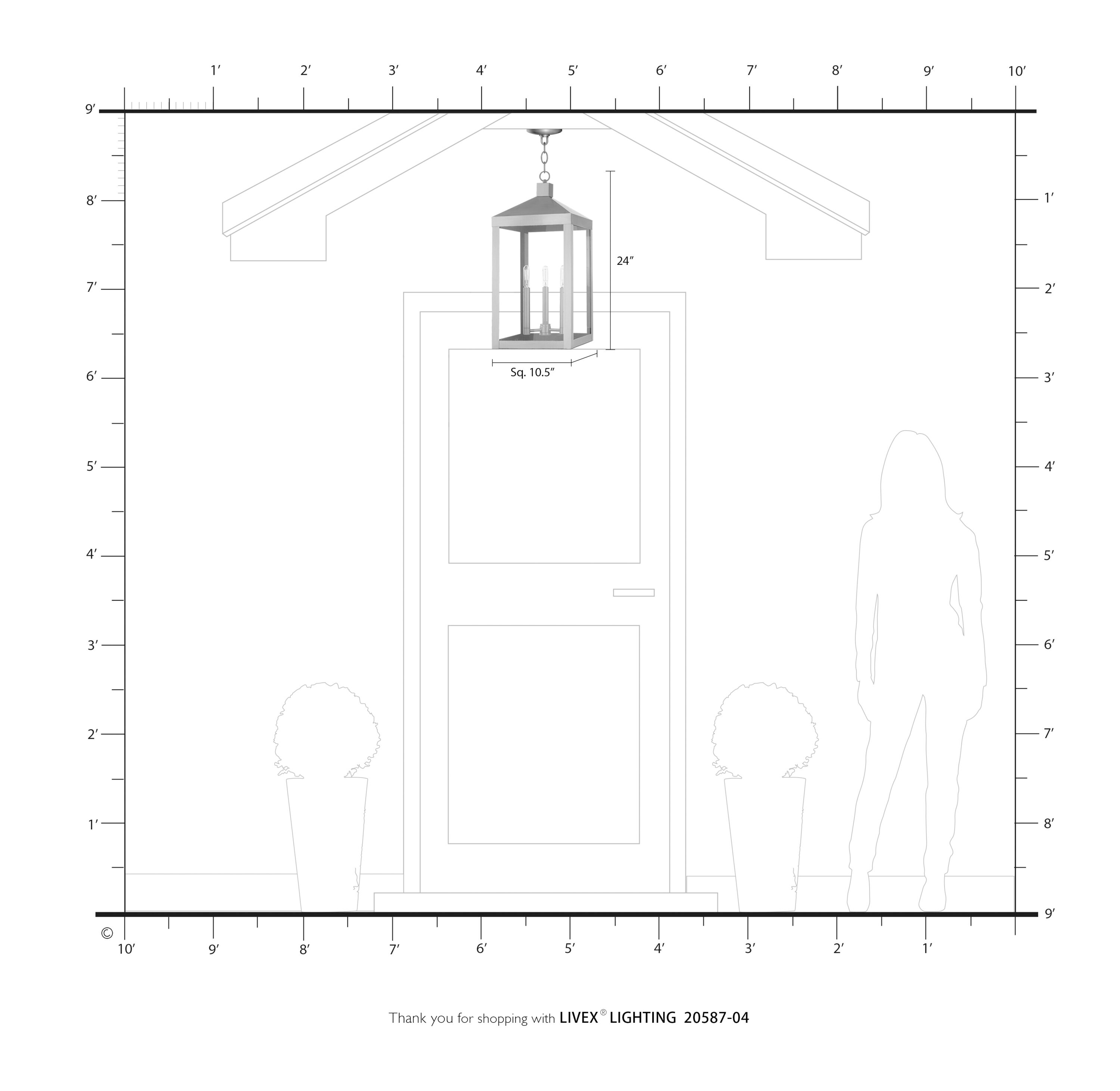 Livex Lighting 20587-04 Pendant-Lights - View #7