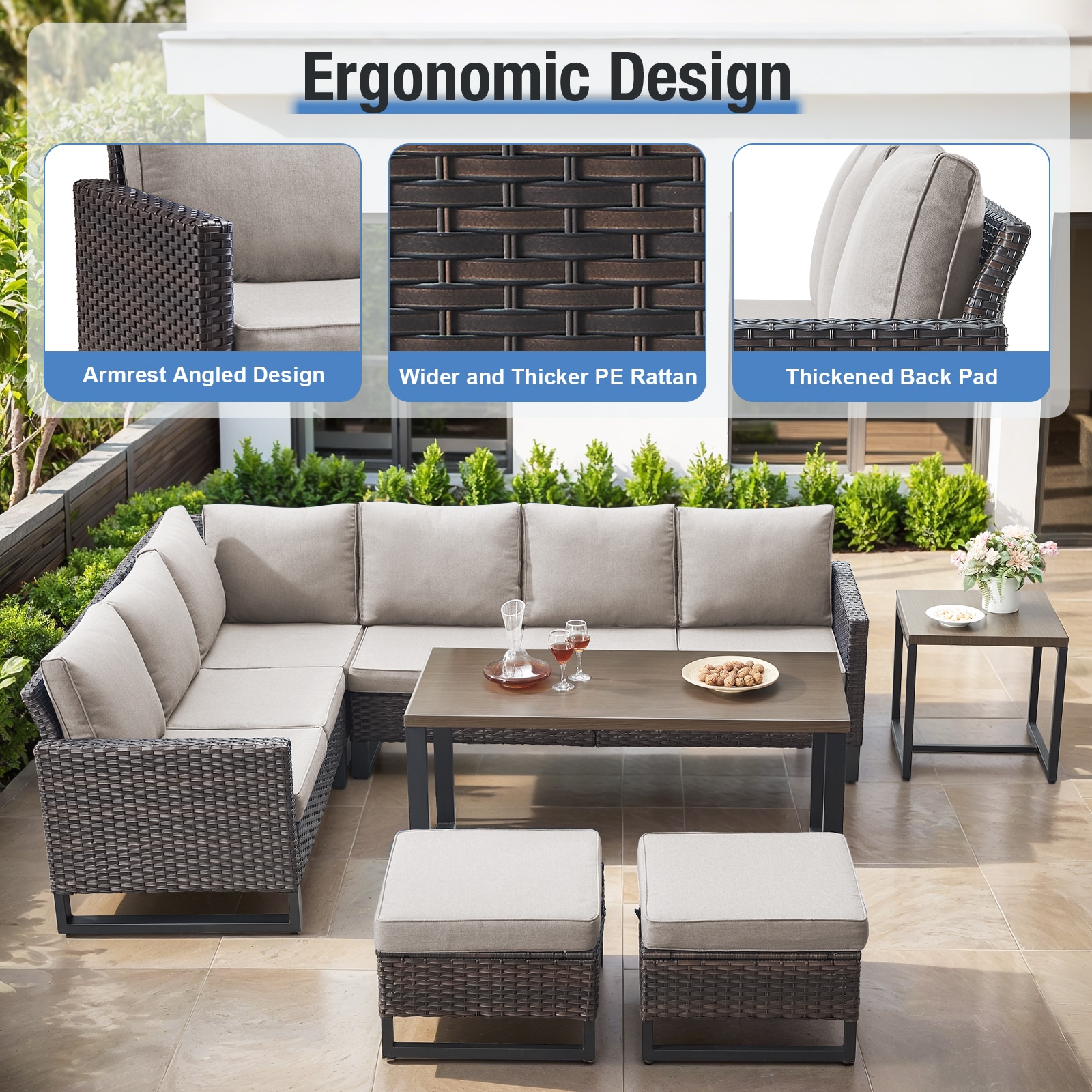 Pocassy PJ14-15-2 Patio-Conversation-Sets - View #4