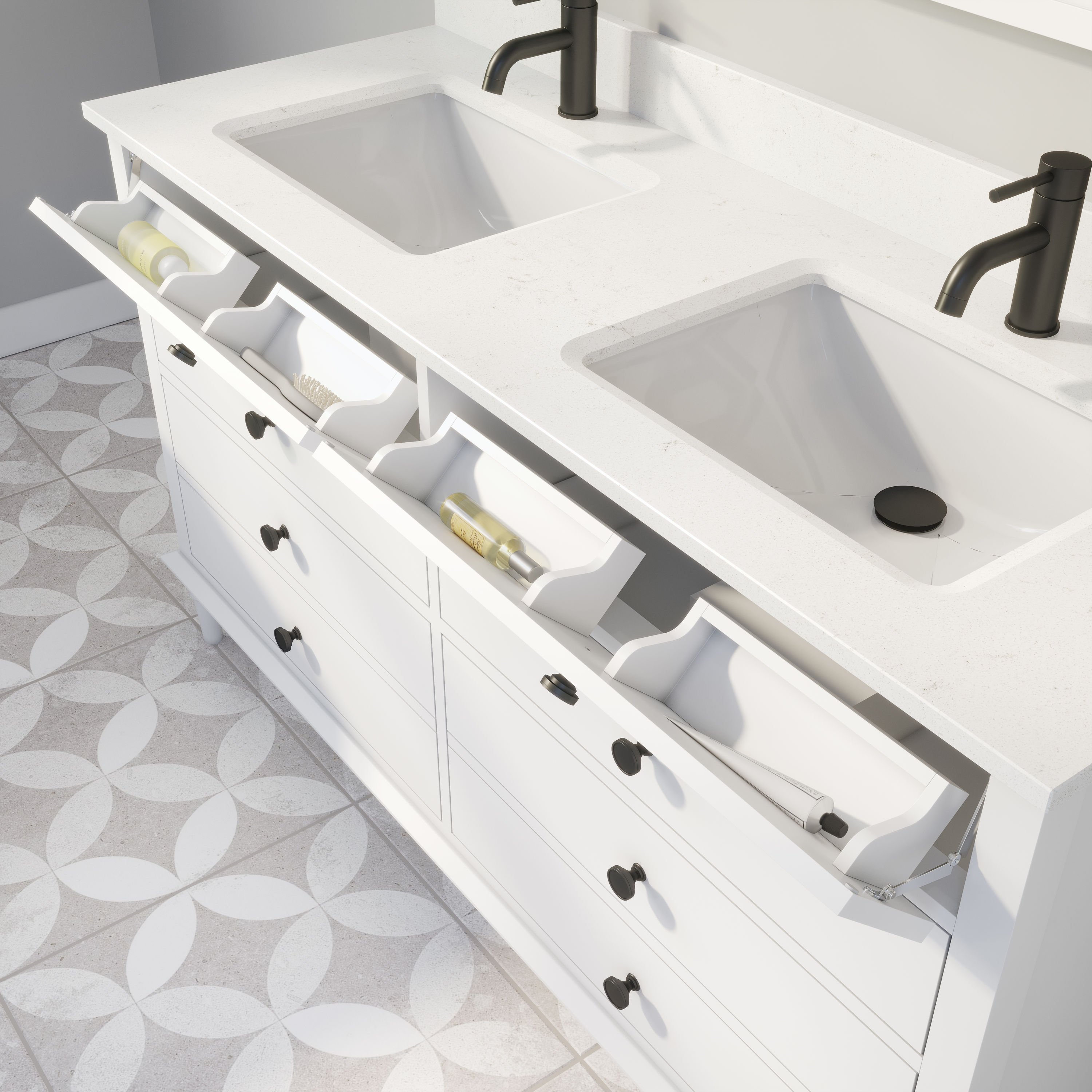 Spa Bathe FA60WH Bath-Vanity-Combo - View #6