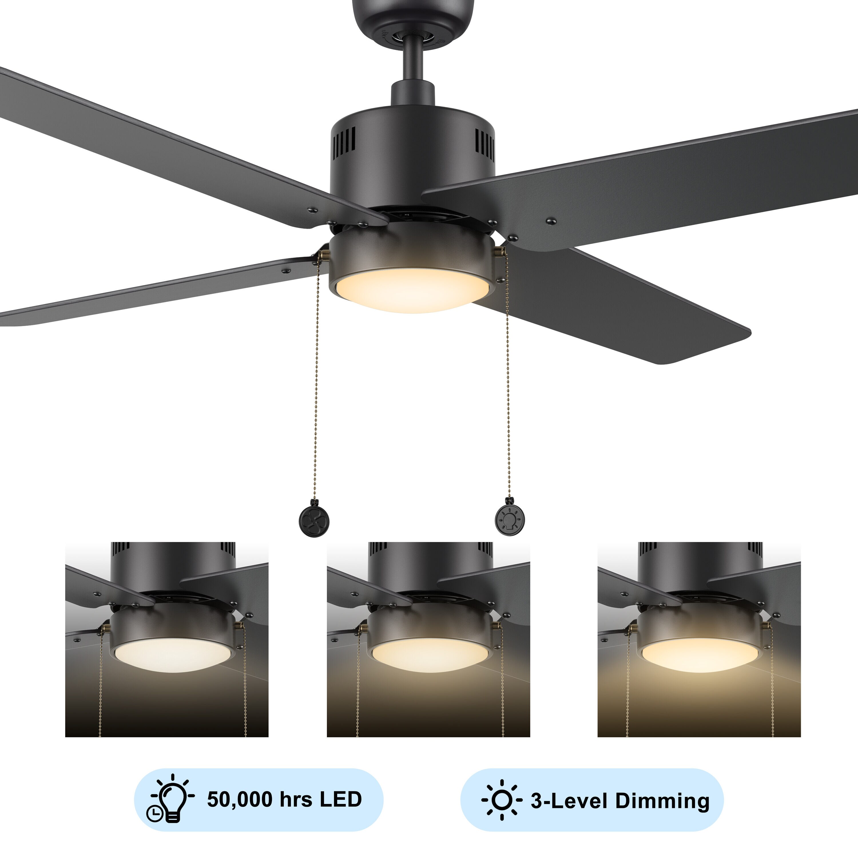 CARRO USA LCFP524E5-L21-B2-1 Ceiling-Fans - View #3