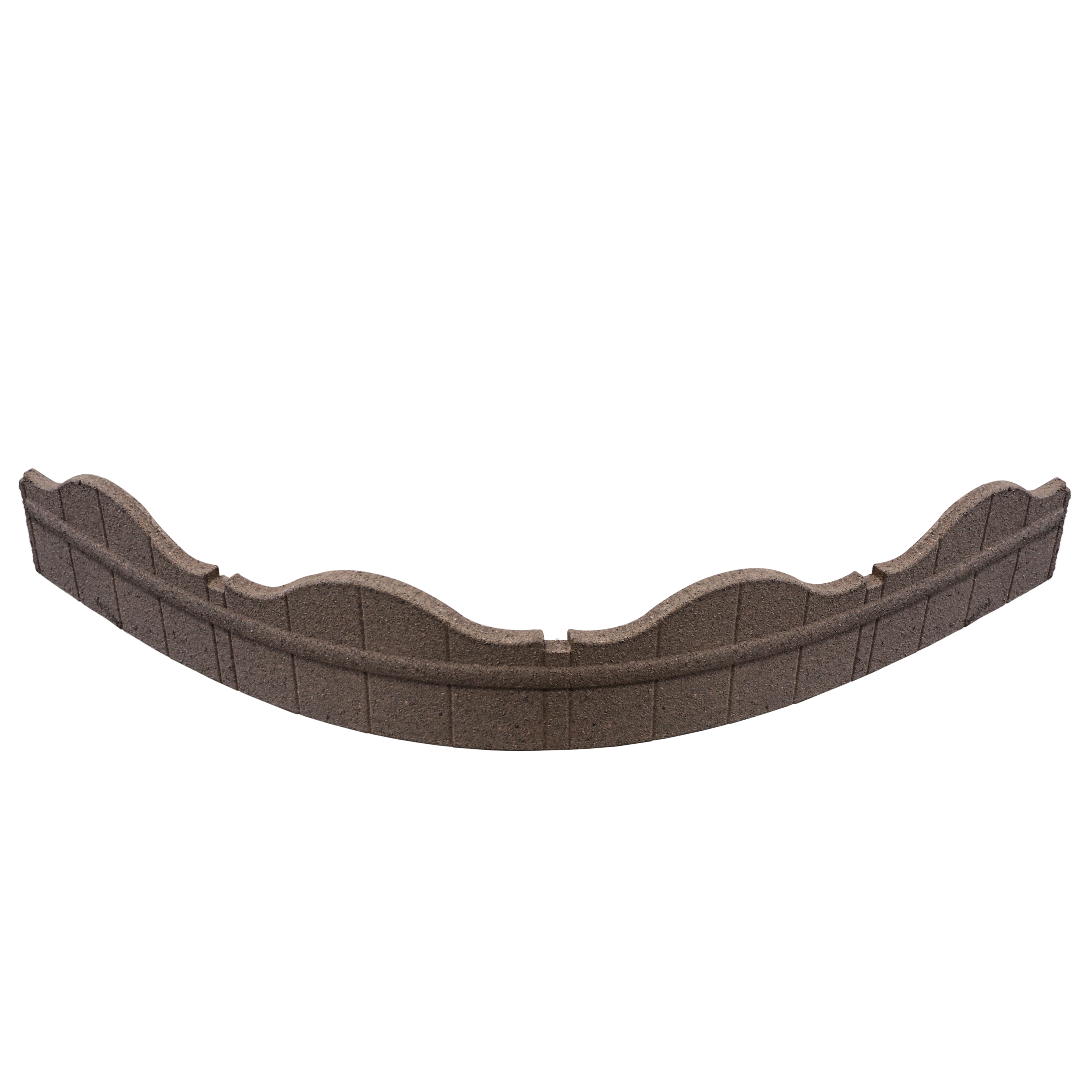 Tierra Verde MT5001736CM EzBorder 48 L x 3.25-in W x 3.25-in H Brown Polyethylene Curved edging stone