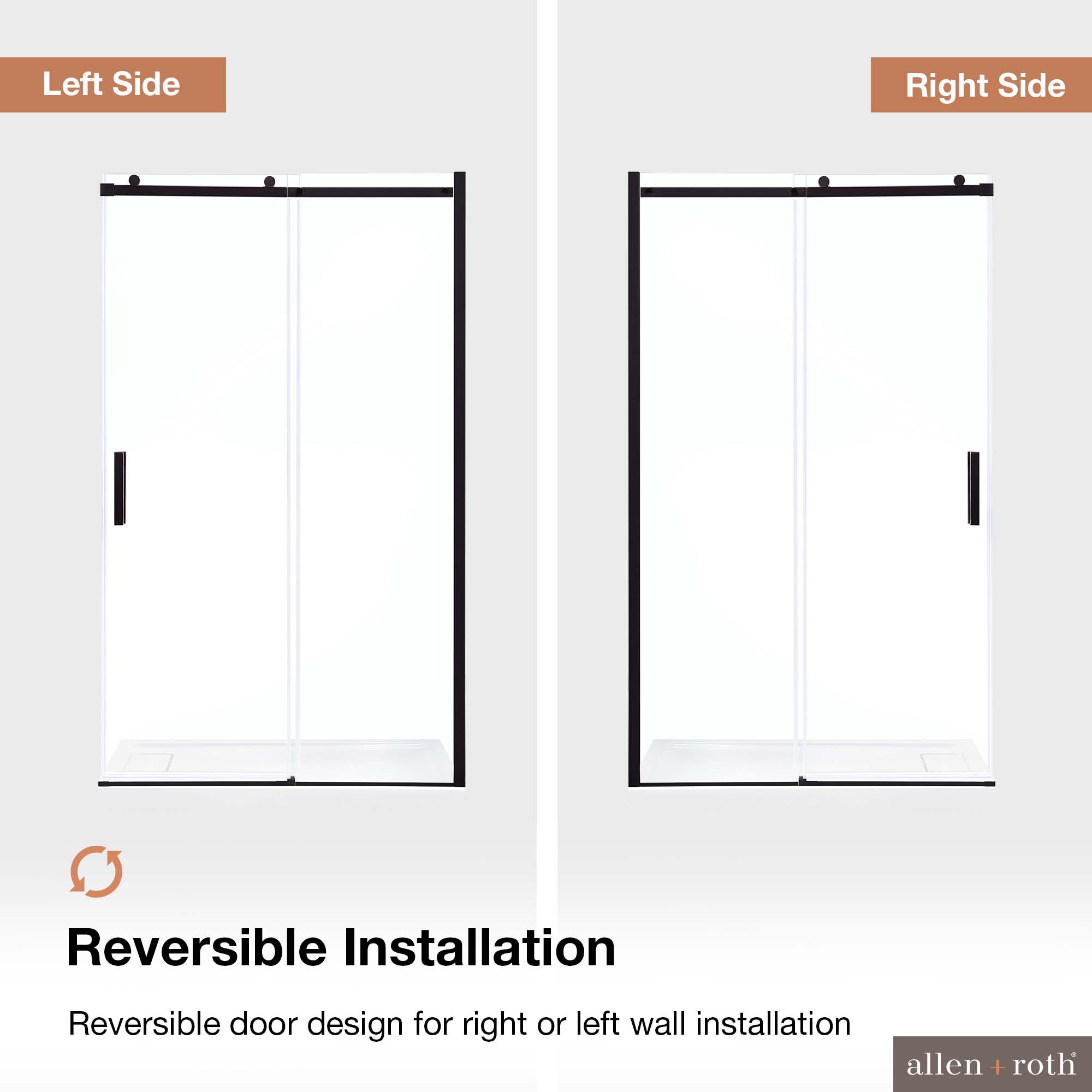 allen + roth 15SGP-DAVI48-ORB Shower-Doors - View #14