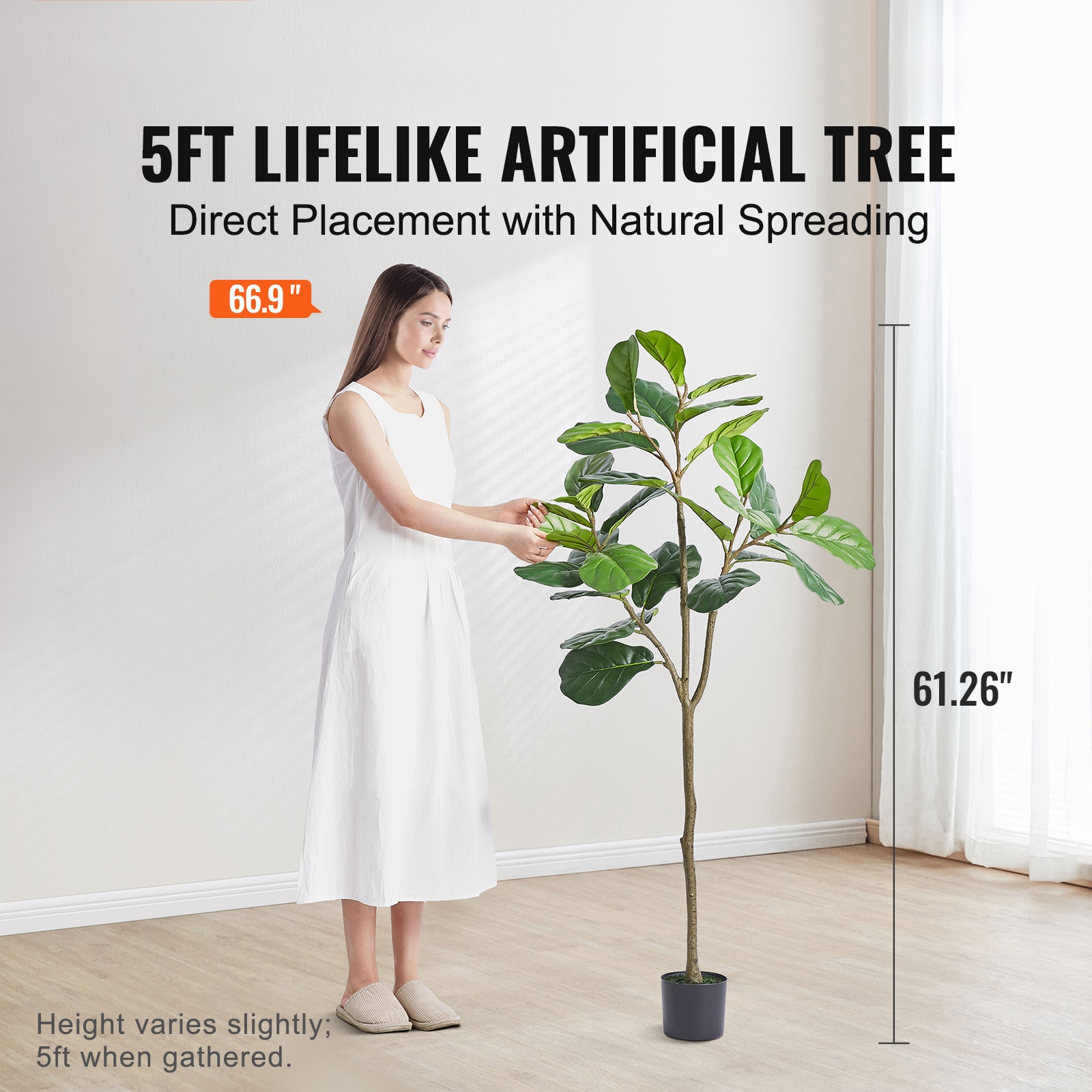 VEVOR RZS5FTQS0000AUPBGV0 Artificial-Plants-Trees - View #3